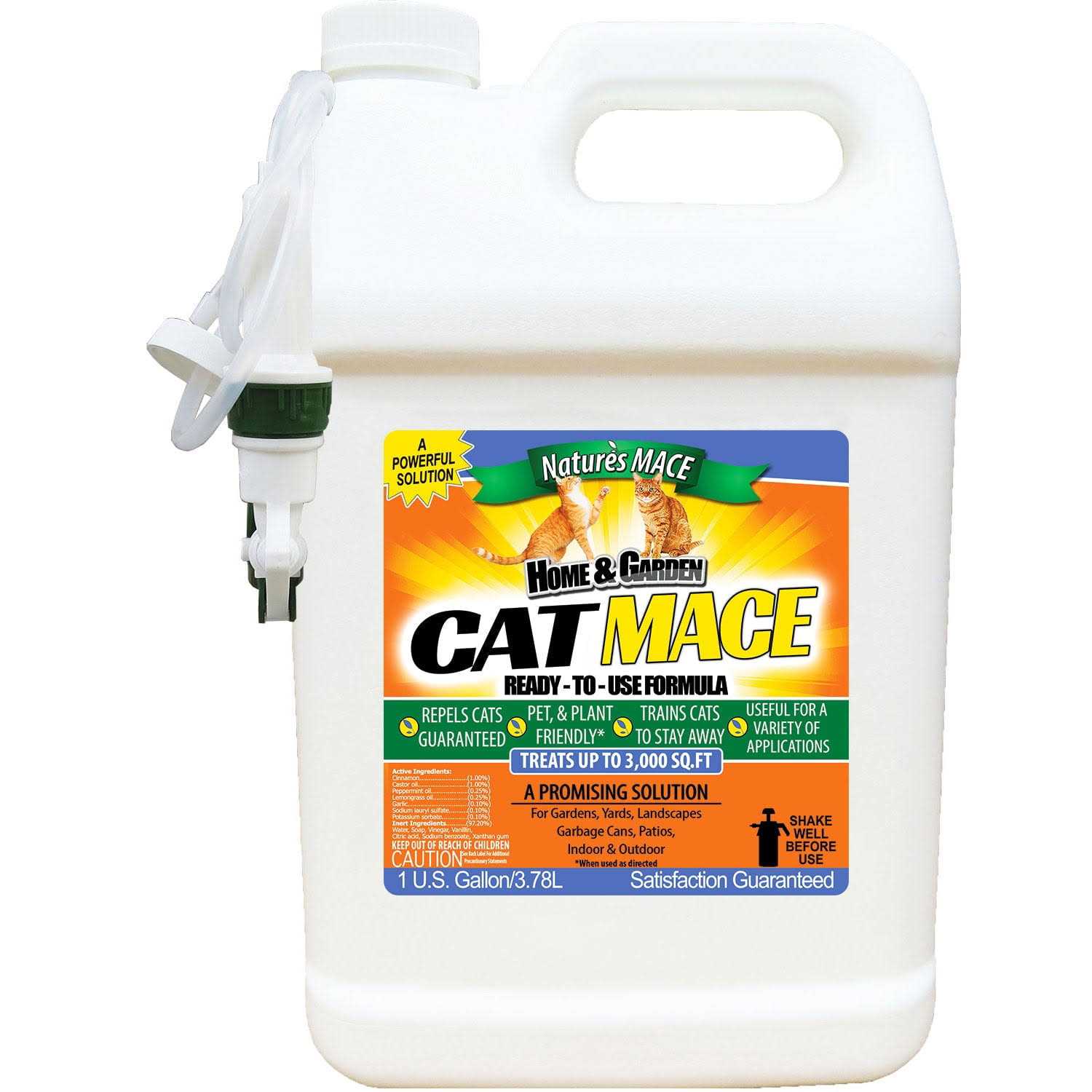Nature’s Mace Cat Repellent Outdoor Spray - Healthber