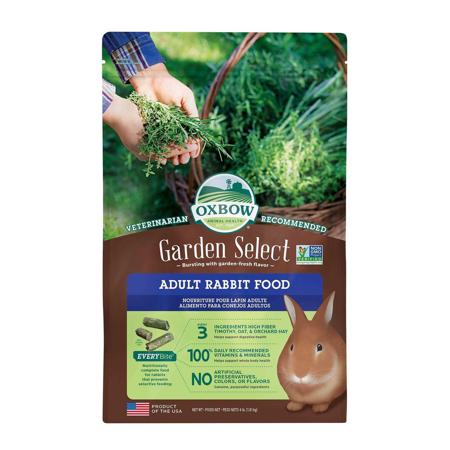 Oxbow Garden Select Adult Rabbit Food - Healthber