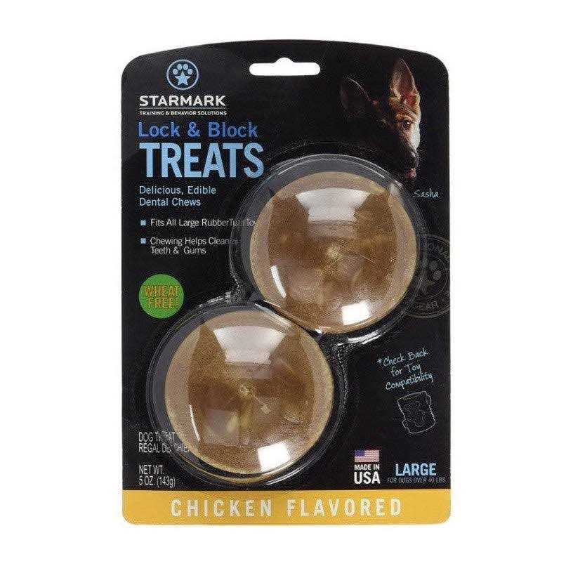 Starmark Lock and Block Treats Chicken Flavor - Healthber