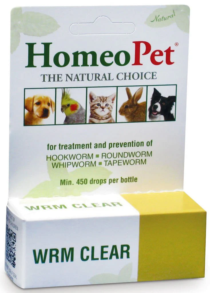 HomeoPet Wrm Clear, 15 mL - Healthber