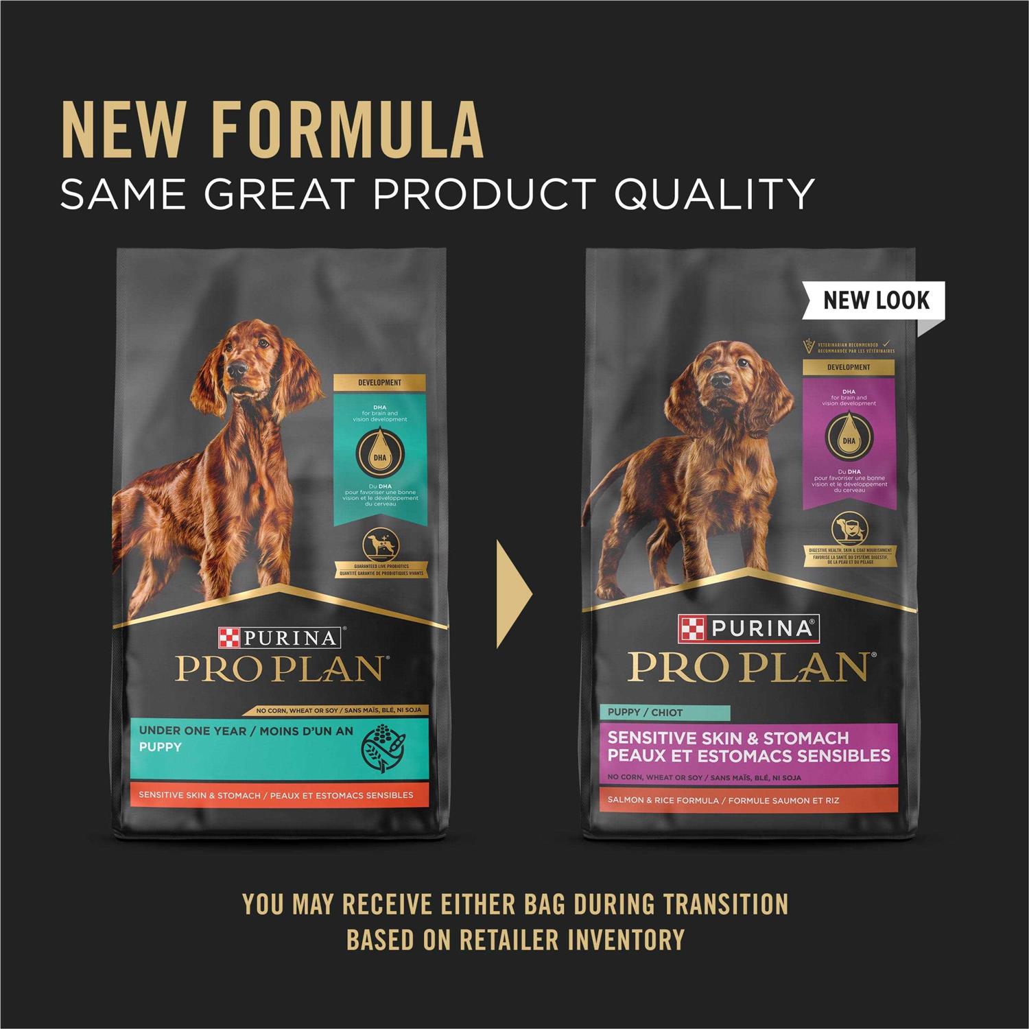 Purina Pro Plan Sensitive Skin & Stomach Dry Puppy Food - Healthber