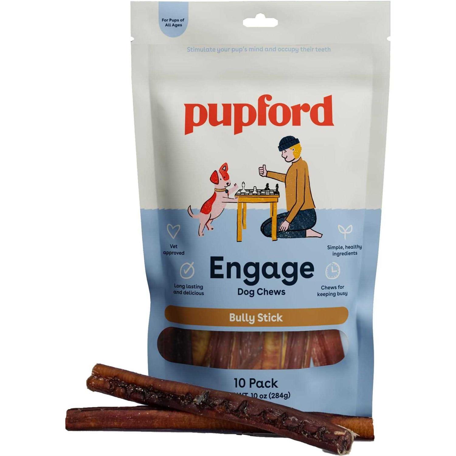 Pupford Bully Stick Dog Chew - Healthber