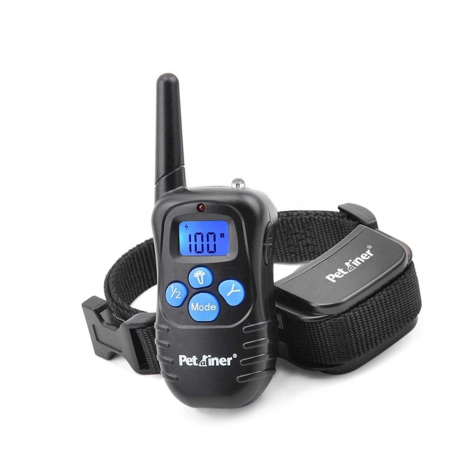 Petrainer Rechargeable Dog Shock Collar with Remote Dog Training Collar with Beep Vibration Shock Collar - Healthber