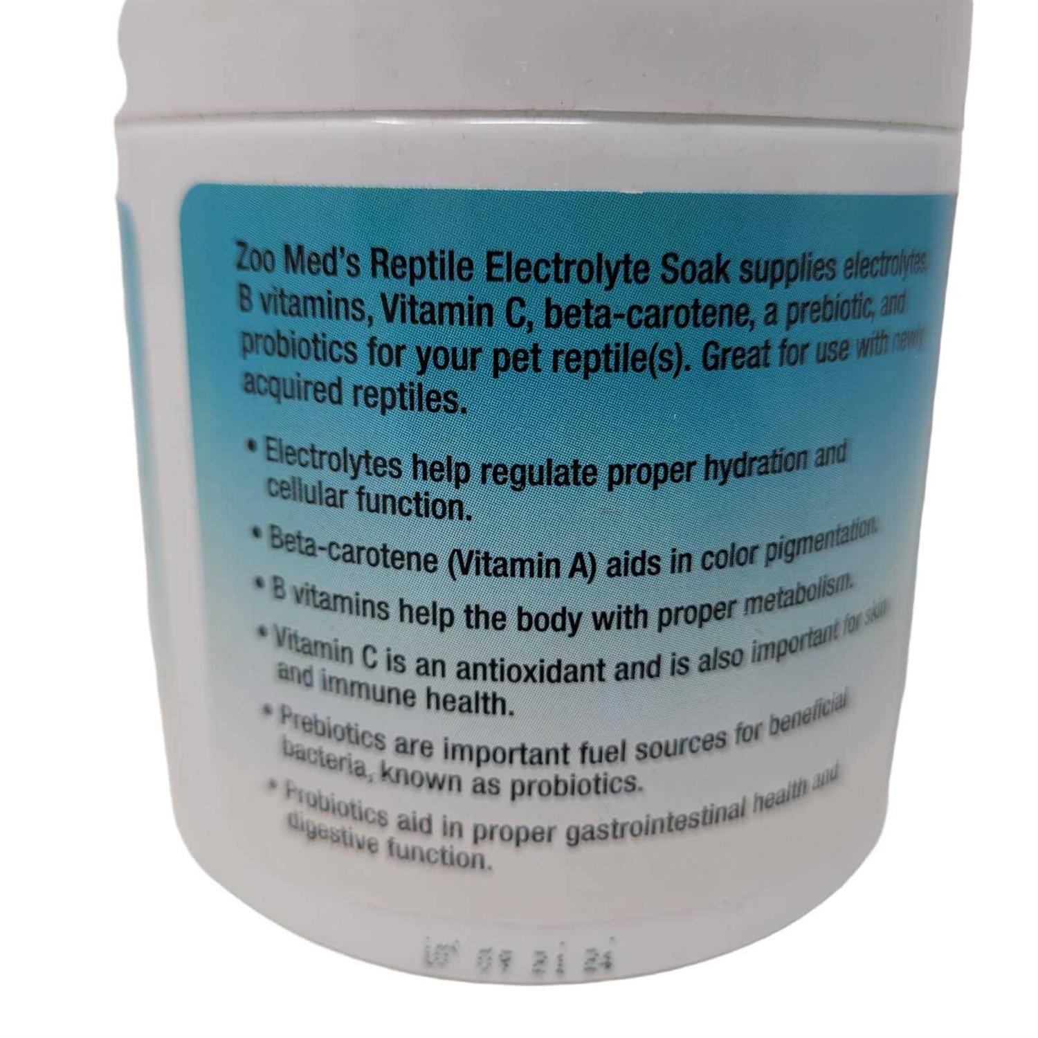 Zoo Med Electrolyte Reptile Soak - Healthber