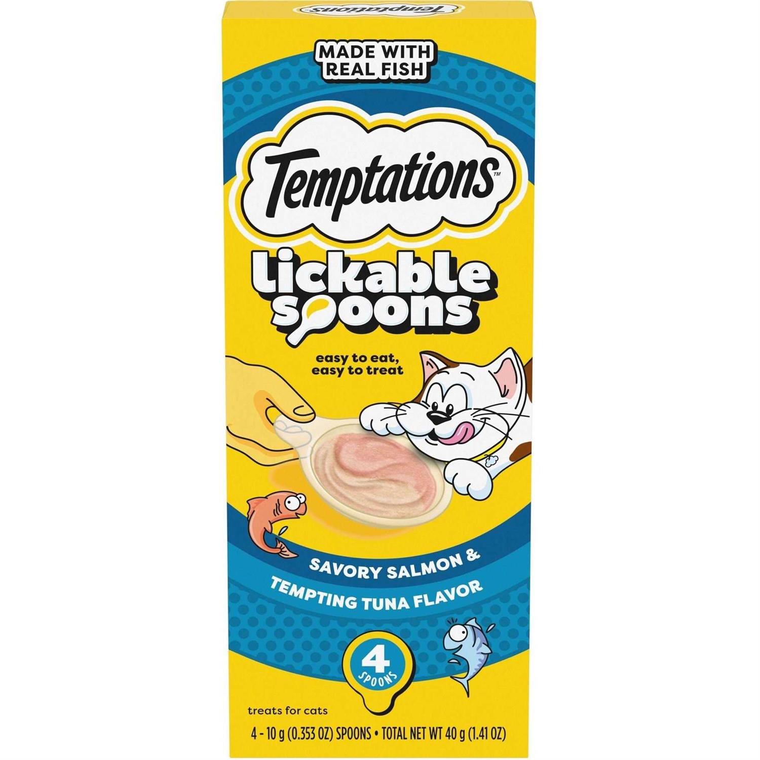 Temptations Lickable Spoons Cat Treats - Healthber