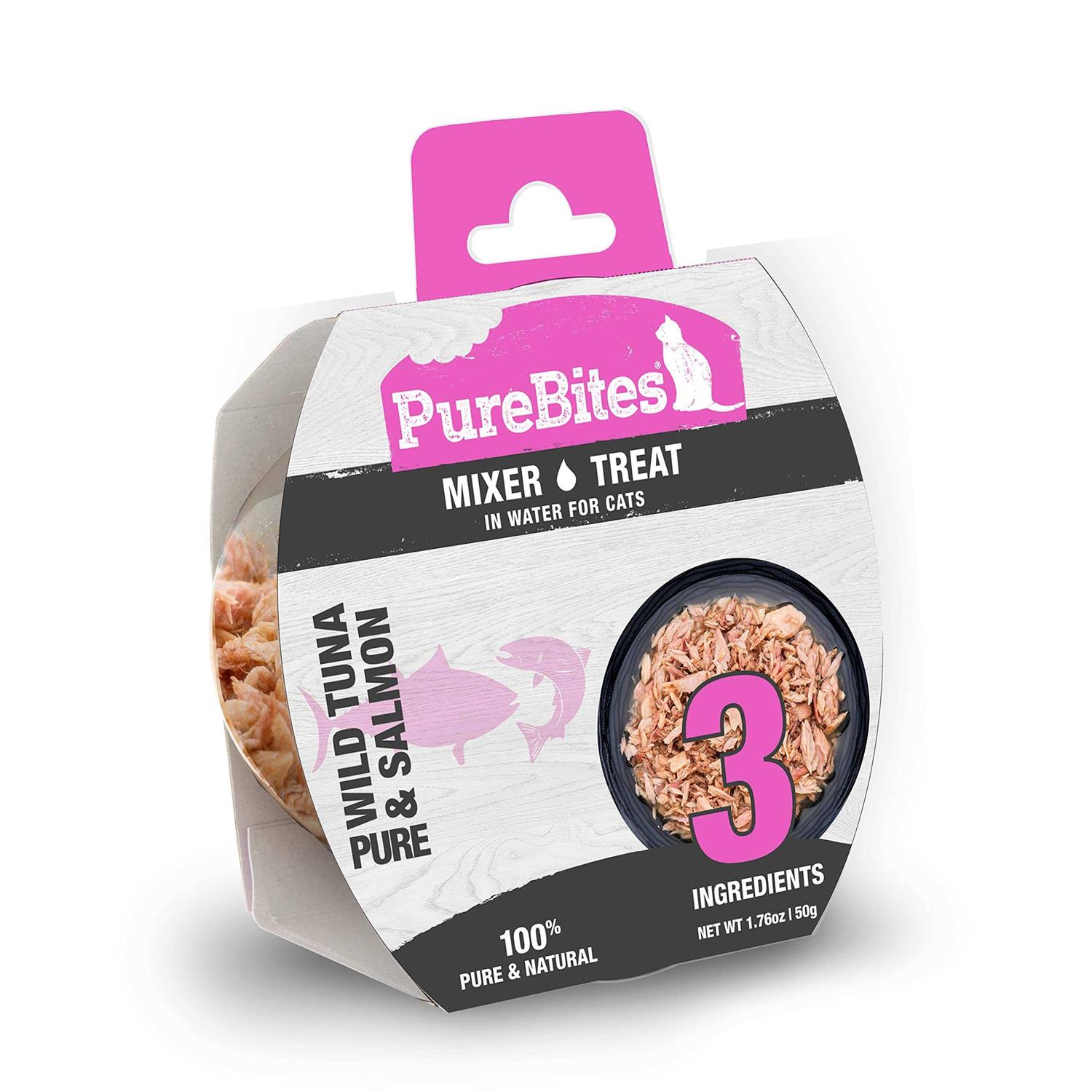 PureBites Mixers Wild Skipjack Tuna in Water Cat Food - Healthber