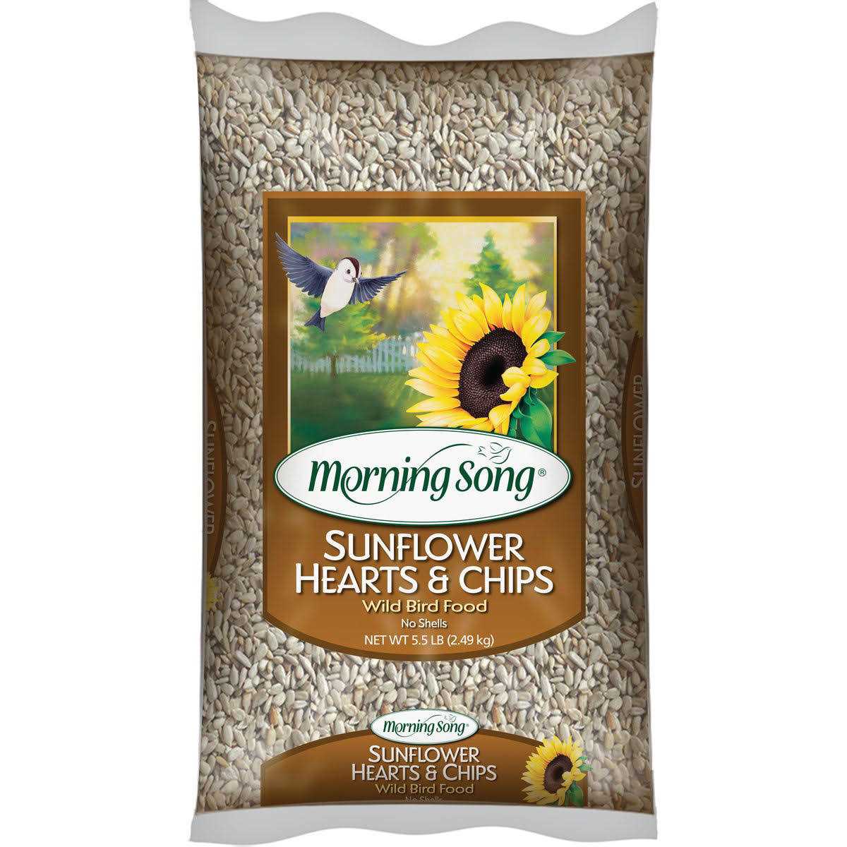 Morning Song Sunflower Hearts & Chips Wild Bird Food - Healthber
