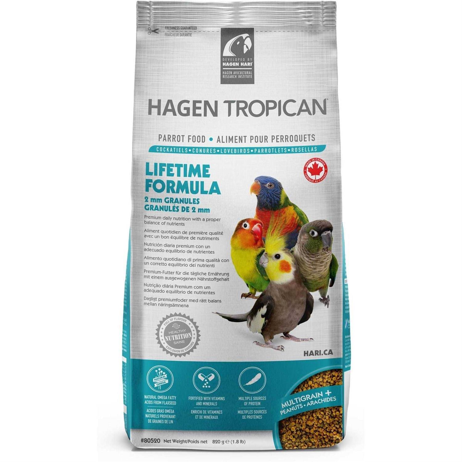 Hari Tropican Cockatiel Lifetime Granules - Healthber