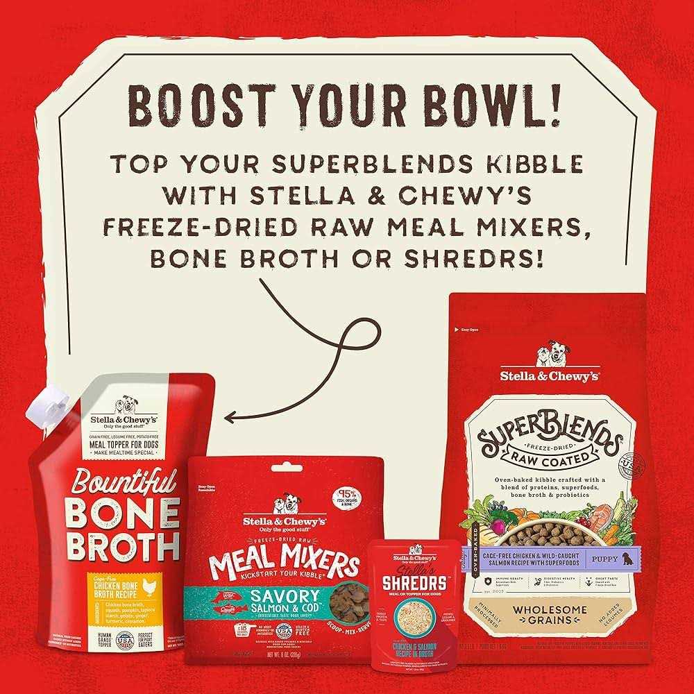 Stella & Chewy’s SuperBlends Raw Wholesome Grains Puppy Cage Free Chicken & Wild Caught Salmon Recipe with Superfoods - Healthber