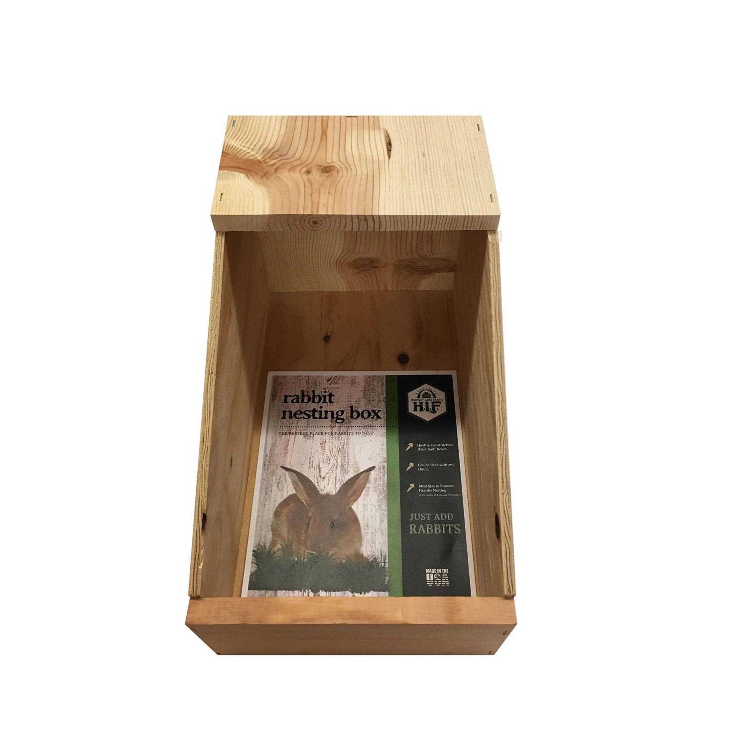 Harvest Lane Honey Rabbit Nesting Box - Healthber
