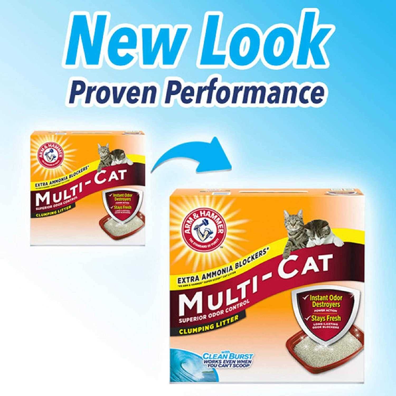 Arm & Hammer Clumping Multi Cat Litter - Healthber