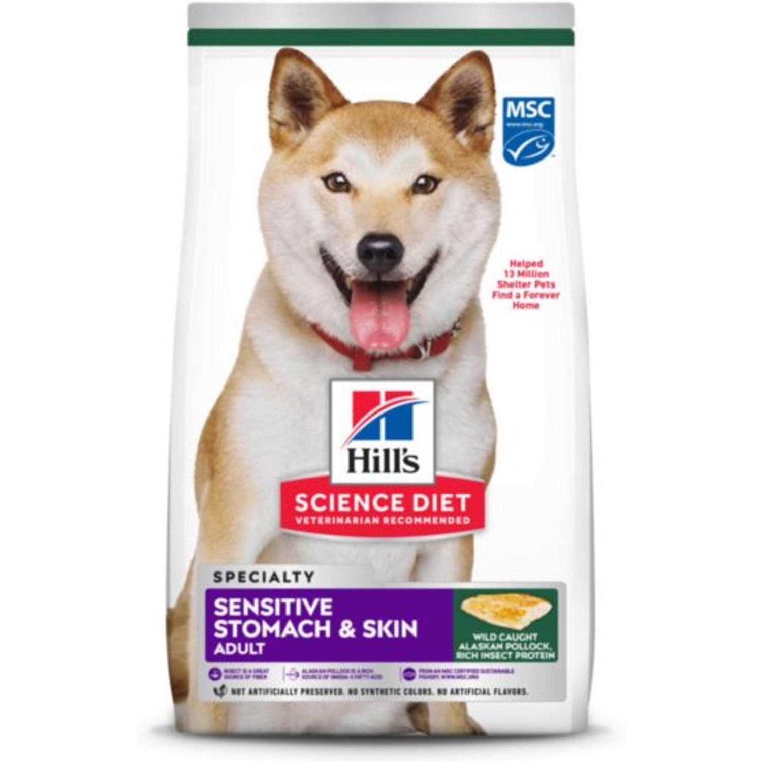 Hill’s Science Diet Adult Sensitive Stomach & Skin Pollock Meal - Healthber