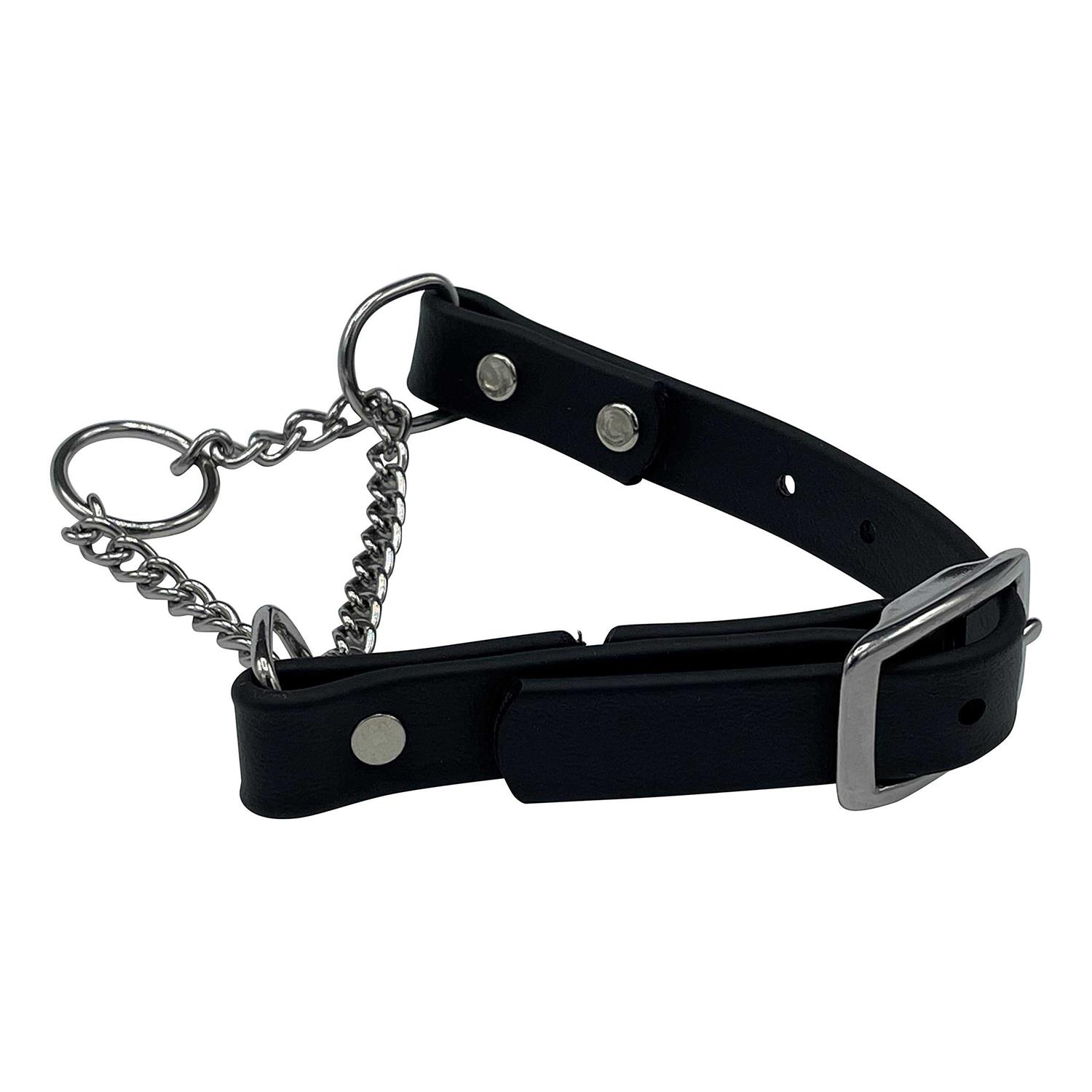 JIM HODGES DOG TRAINING Martingale Collar for Dogs Biothane Stainless Steel Hardware No Pull - Healthber