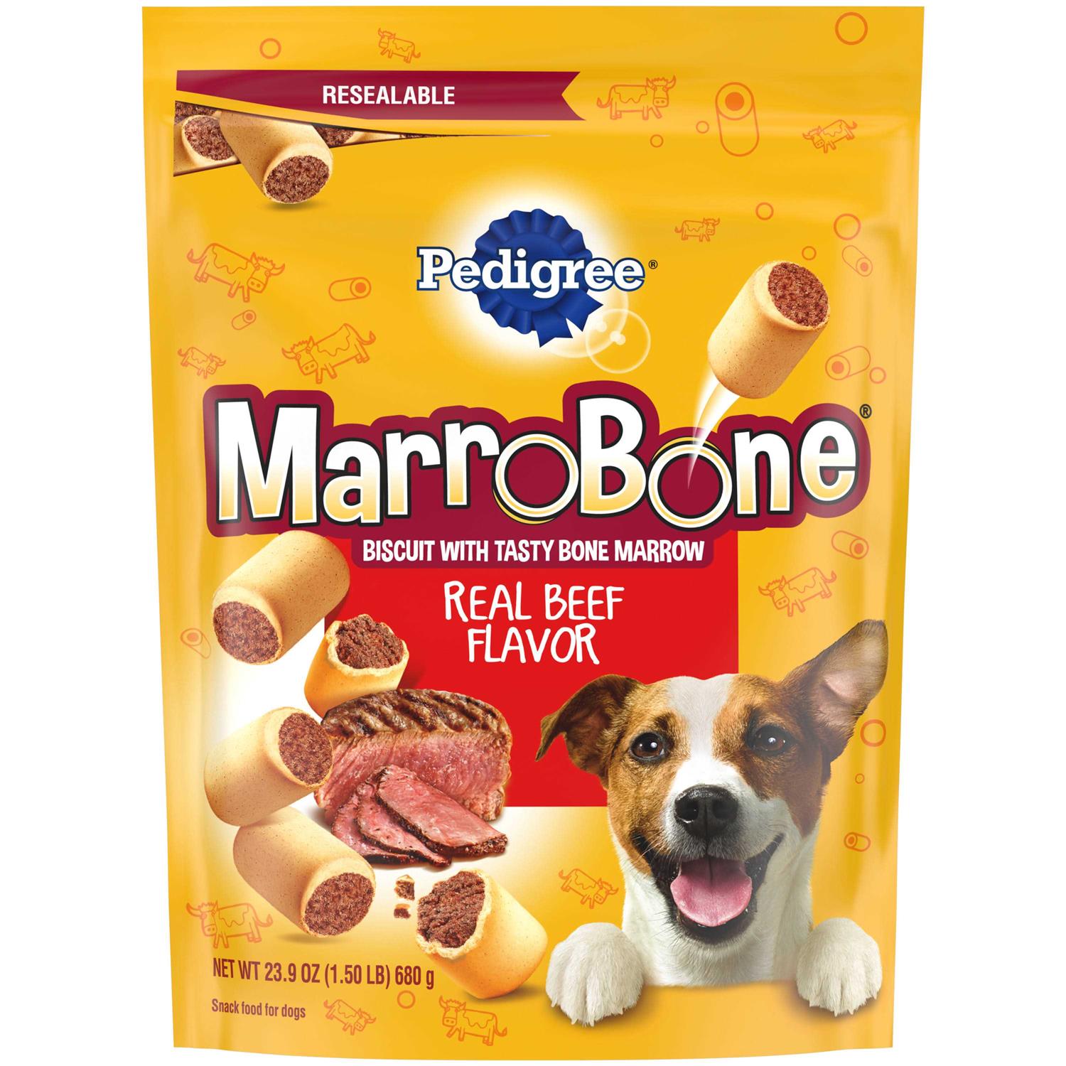 Pedigree Marrobone Real Beef Flavor Dog Treats - Healthber