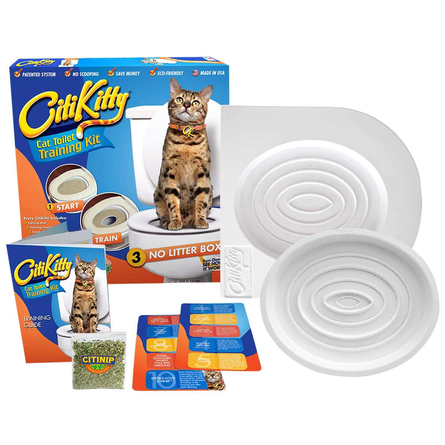 CitiKitty Cat Toilet Training Kit - Healthber
