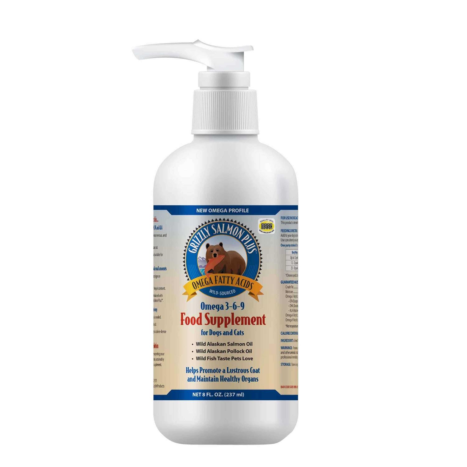 Grizzly Salmon Oil Dog Supplement - Healthber