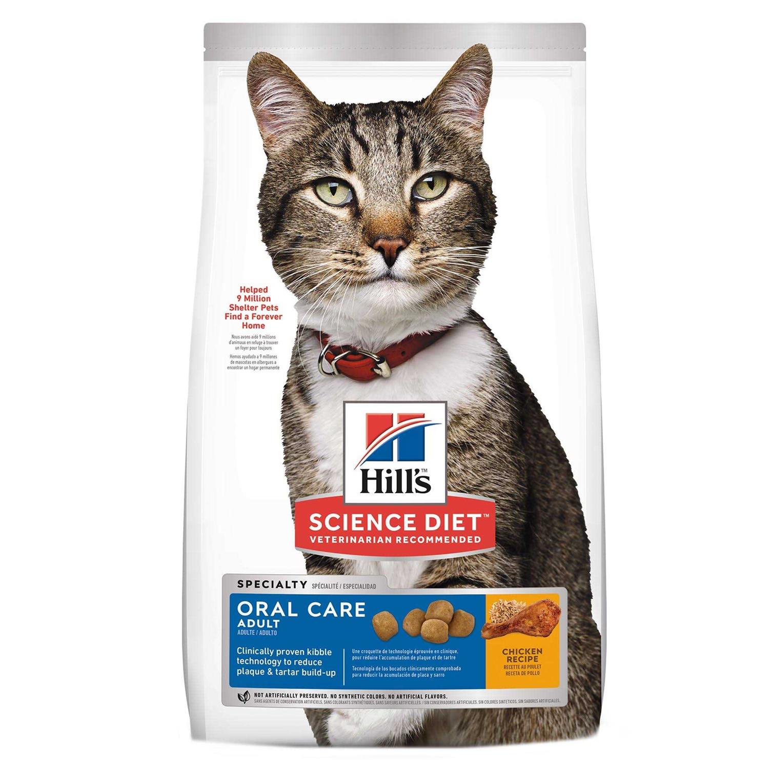 Science Diet Oral Care Adult Dry Cat Food - Healthber