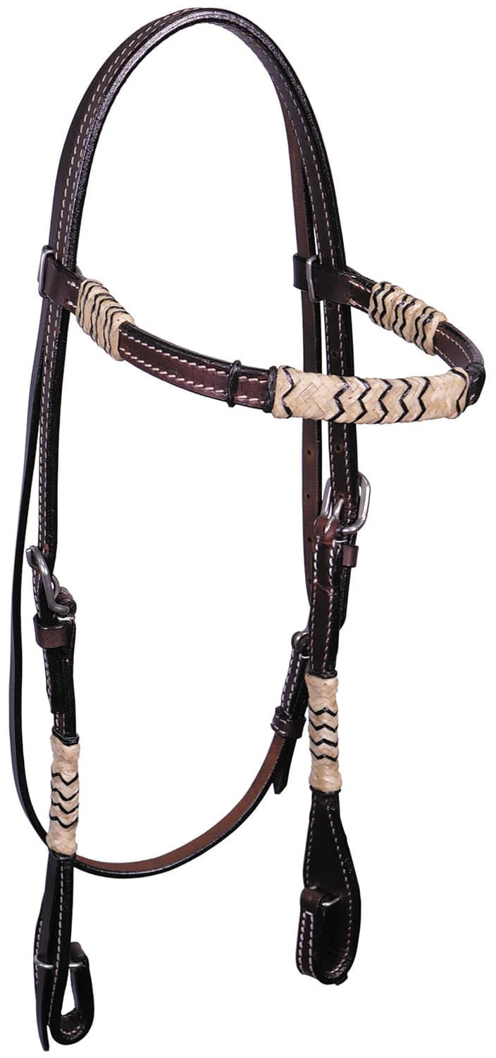Buffalo Leather Chaparral Browband Headstall - Healthber