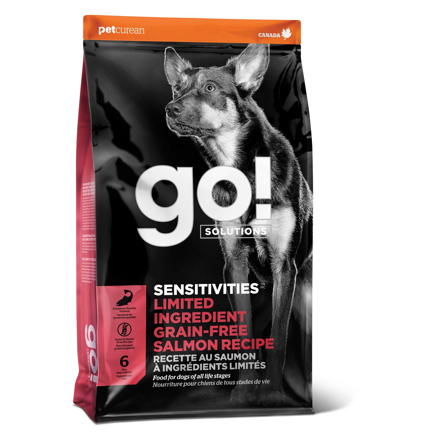 Go! Solutions Sensitivities Limited Ingredient Salmon Grain-Free Dry Dog Food - Healthber