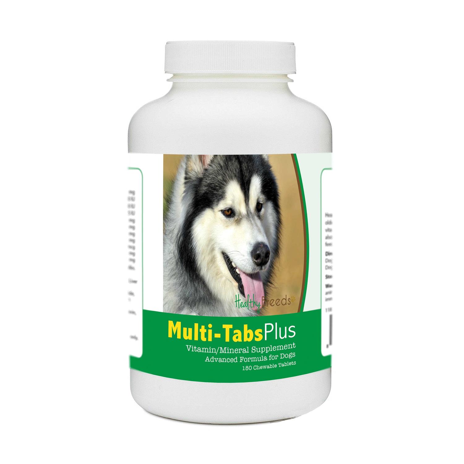 Healthy Breeds Siberian Husky Multi-Tabs Plus Chewable Tablets - Healthber