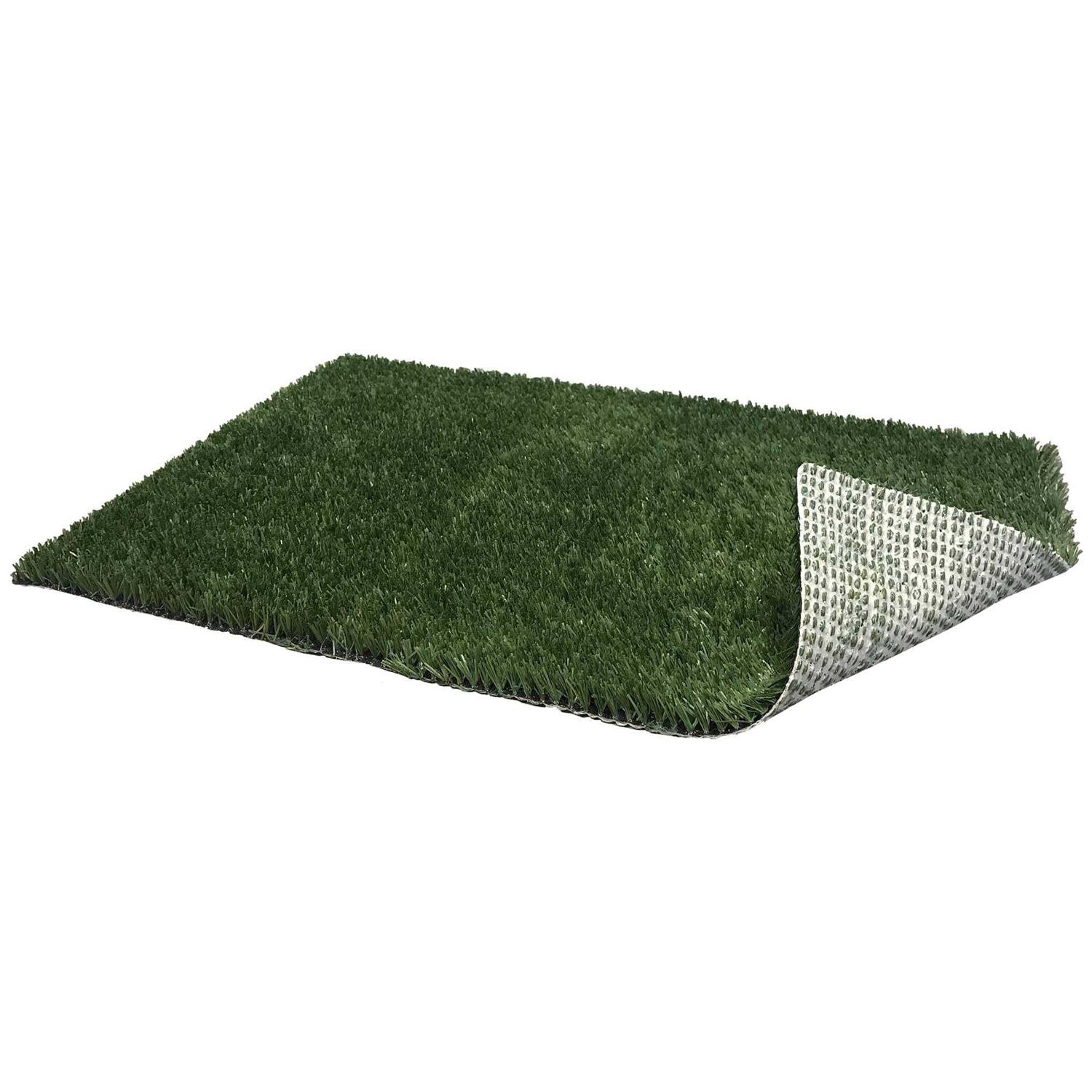 PoochPads Indoor Dog Potty Replacement Grass 23 L X 15 W X .5 H - Healthber