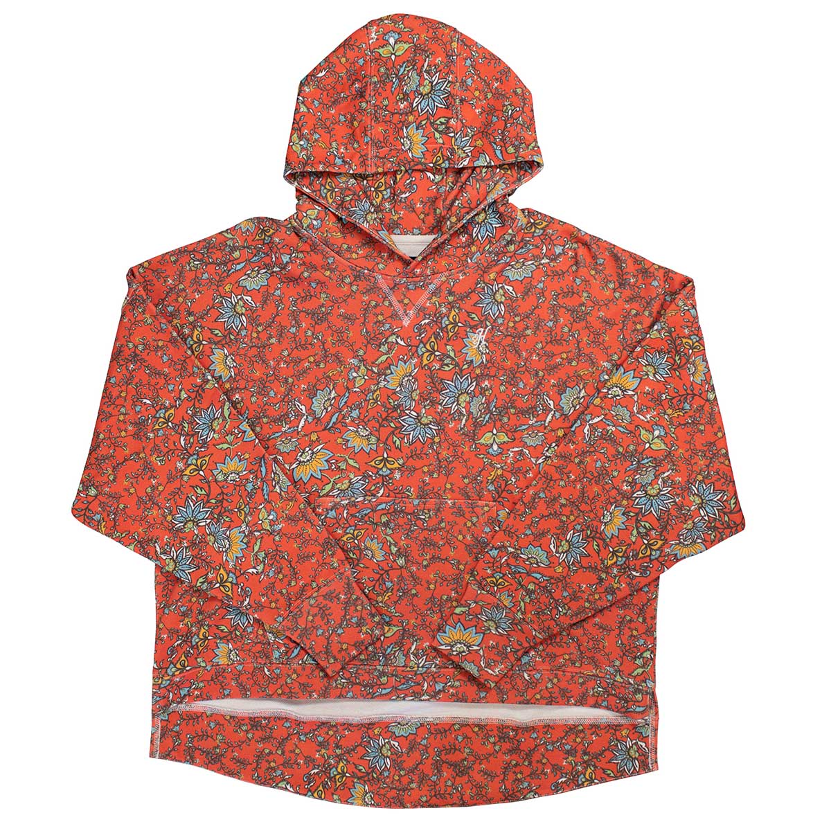 Hooey Roomy Ladies' Hoodie, Poppy Floral/Pink - Healthber