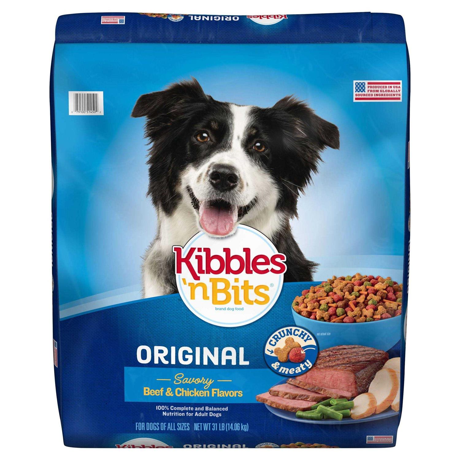 Kibbles ‘n Bits Original Beef & Chicken Dry Dog Food - Healthber