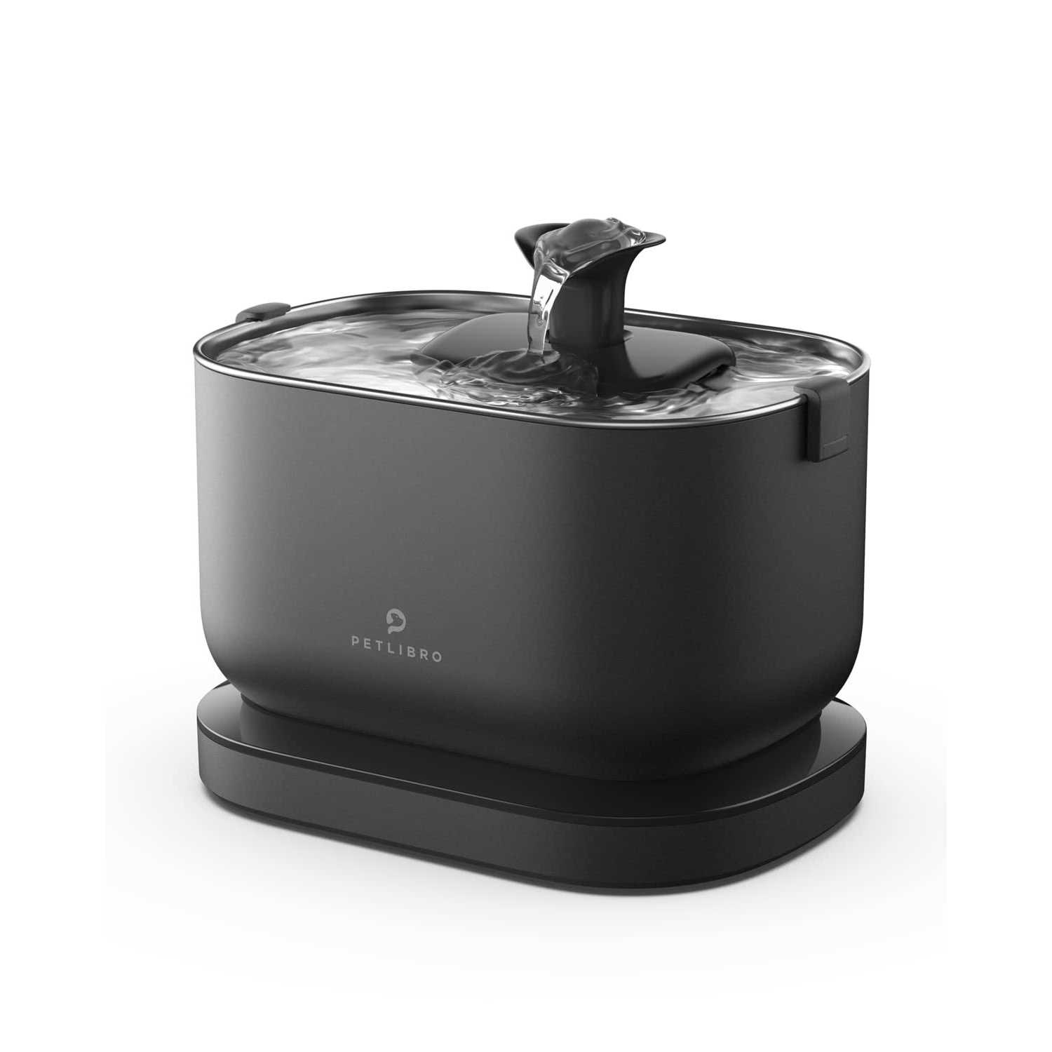 PETLIBRO Cat Water Fountain Wireless Pet Fountain Battery Operated,2.5L/84oz Dockstream Automatic Dog Water Dispenser for Drinking with Quiet Pump - Healthber