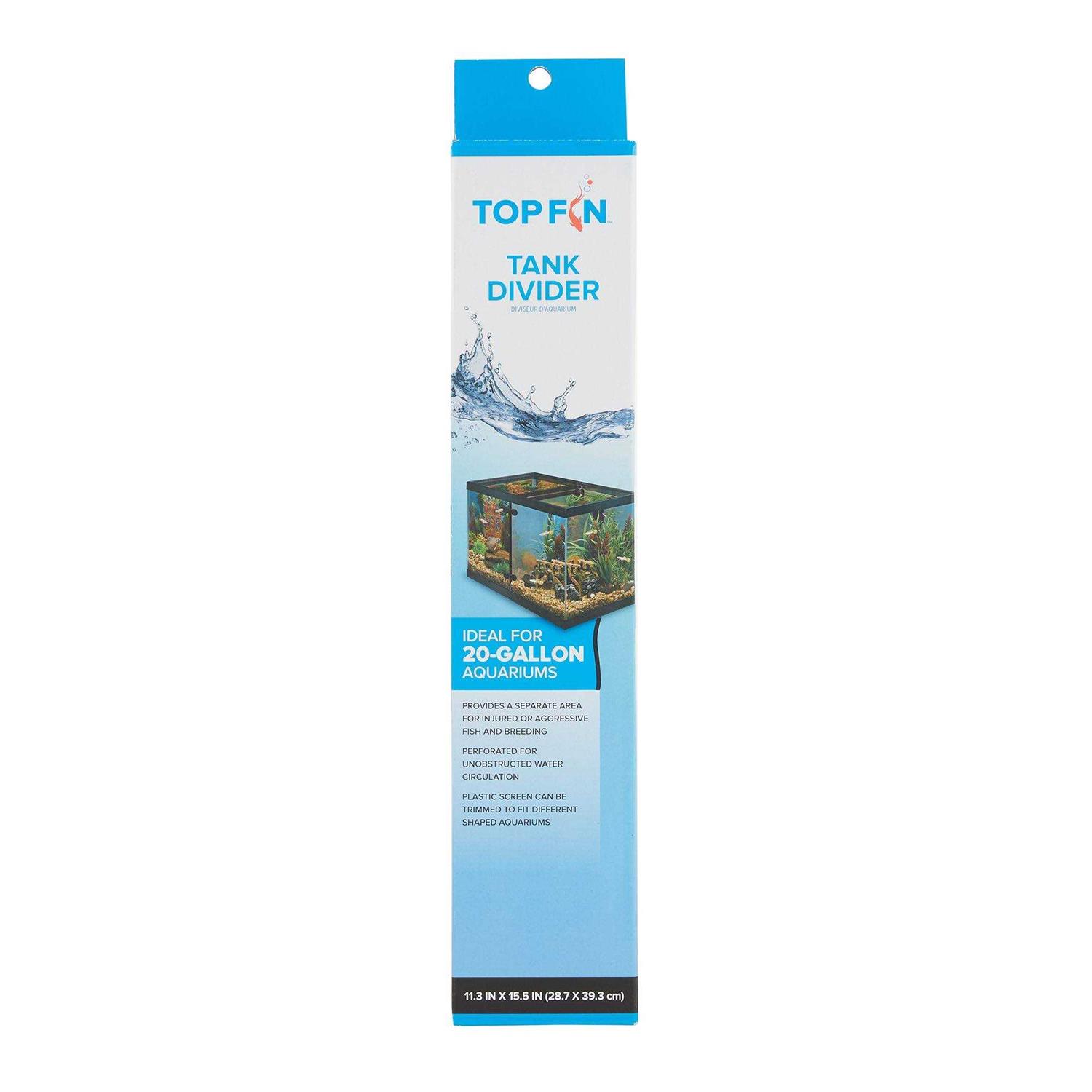 Top Fin Tank Divider - Healthber