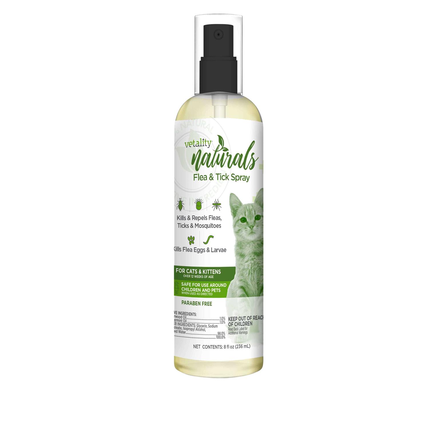 Vetality Naturals Flea & Tick Spray for Dogs - Healthber