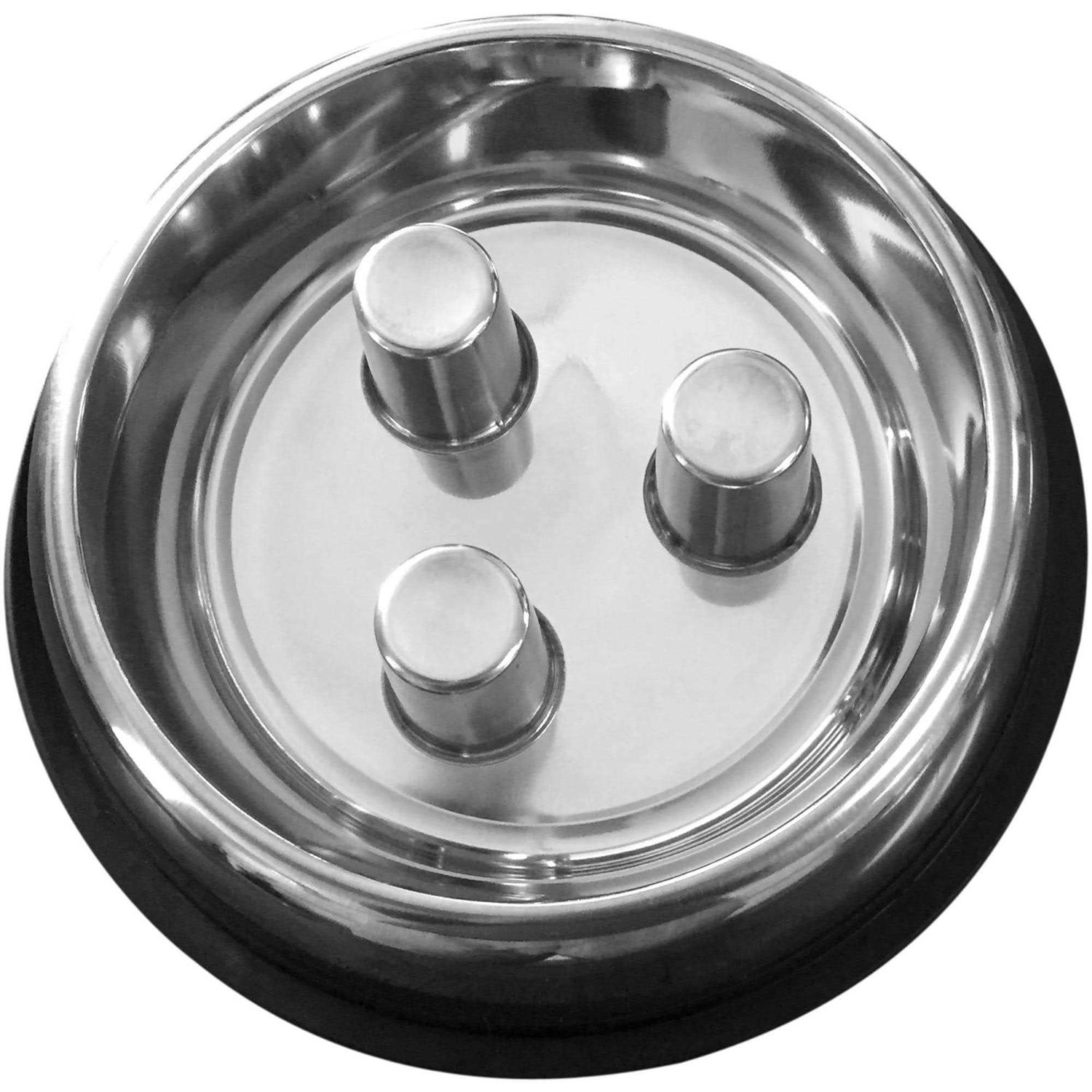 Qt Dog Stainless Steel Brake-Fast Bowl - Healthber