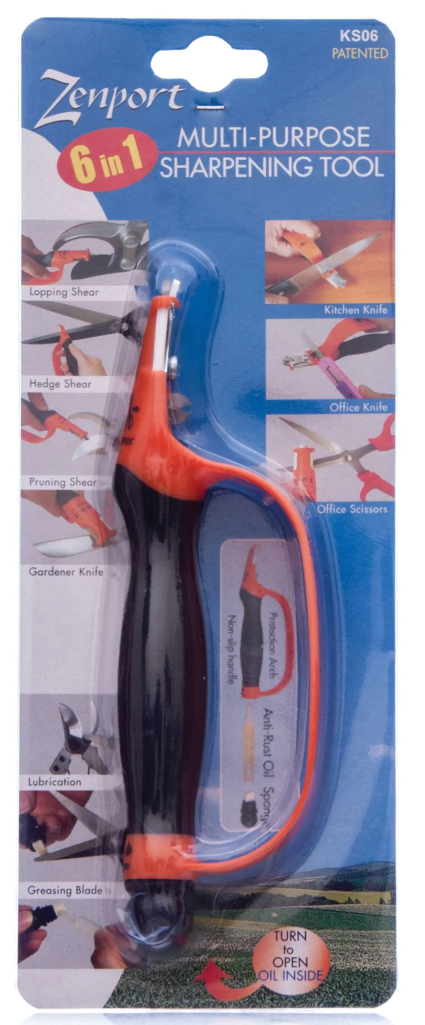 6 In 1 Multipurpose Sharpening Tool - Healthber
