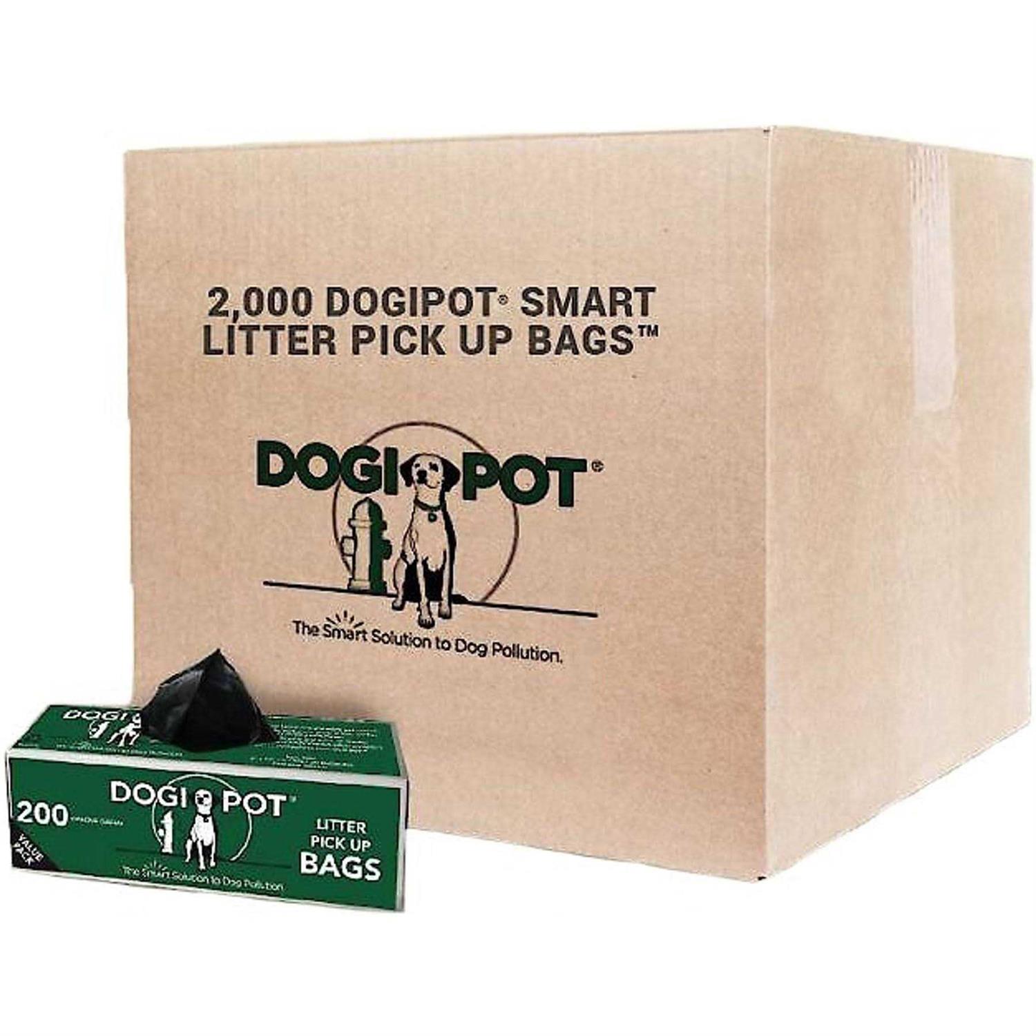 Dogipot 1402-10 10 Roll Case Litter Pick Up Bag Rolls - Healthber