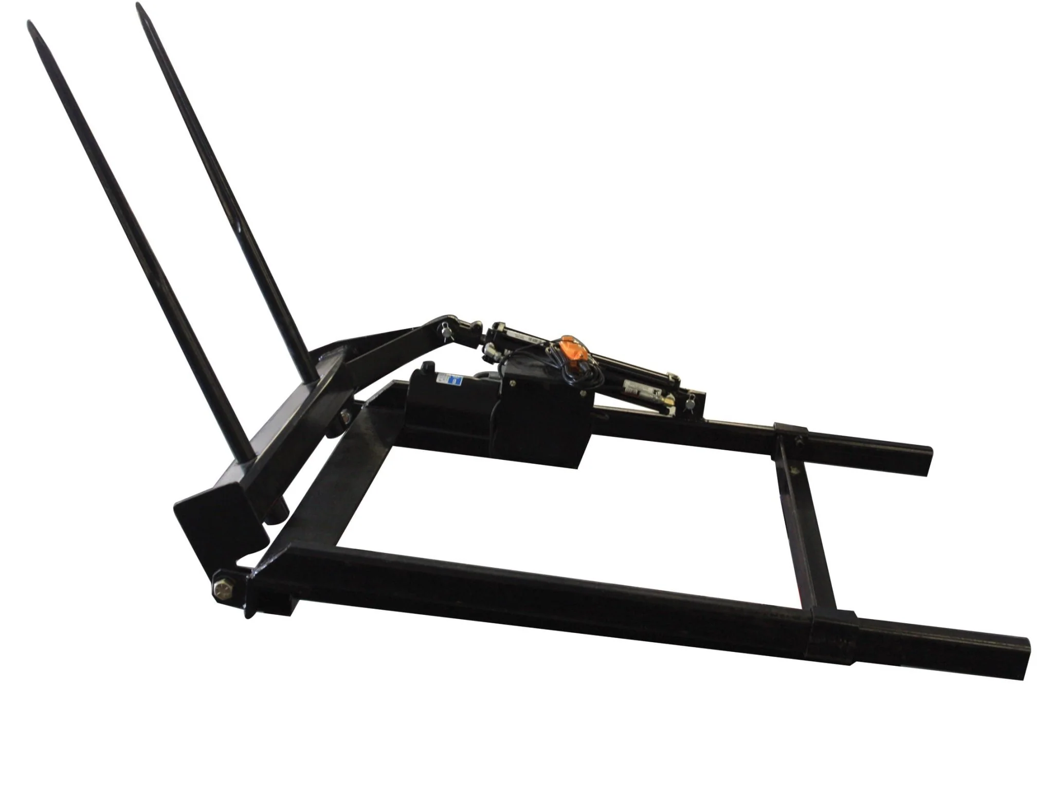 Hydraulic Double Spear Hay Bale Spike (Bolt On) - Healthber