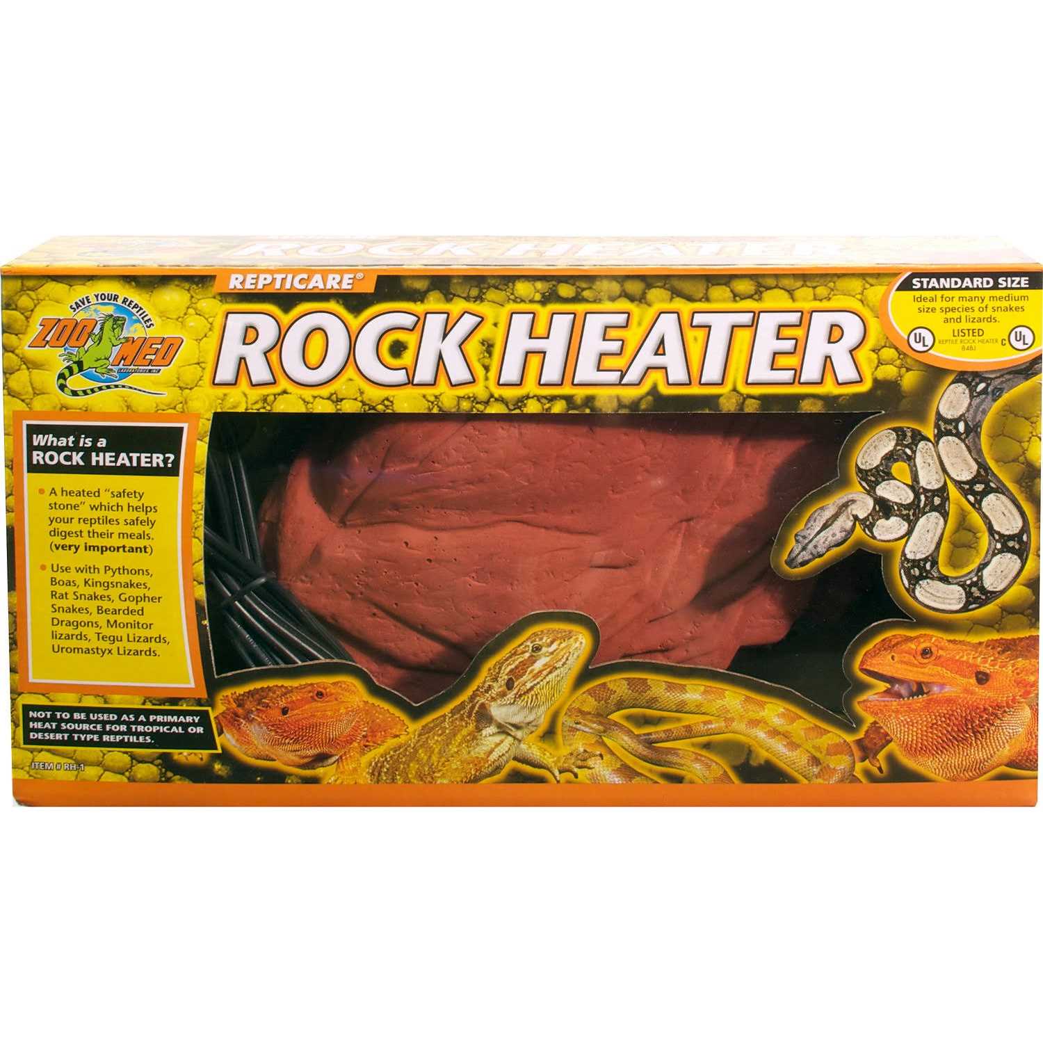 Zoo Med ReptiCare Rock Heater - Healthber