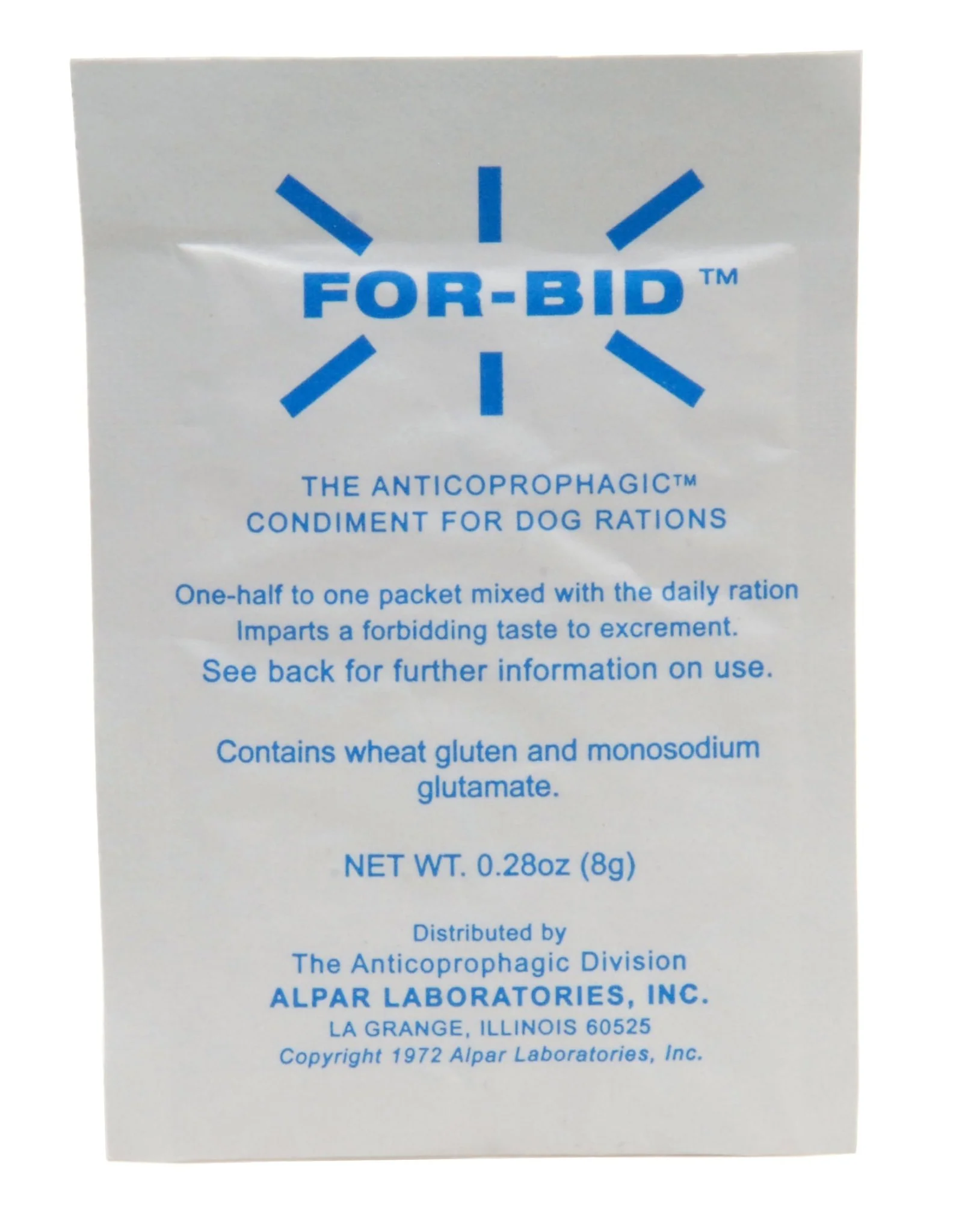 For-bid Anticoprophagic, 8 g - Healthber