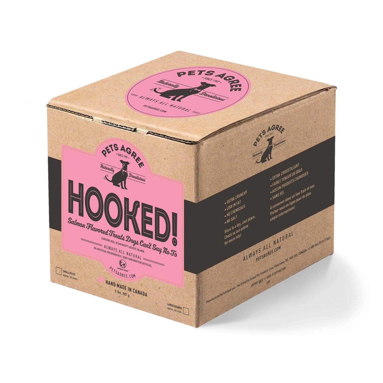 The Granville Island Pet Treatery Hooked! Pets Agree Salmon Flavored Dog Treats - Healthber