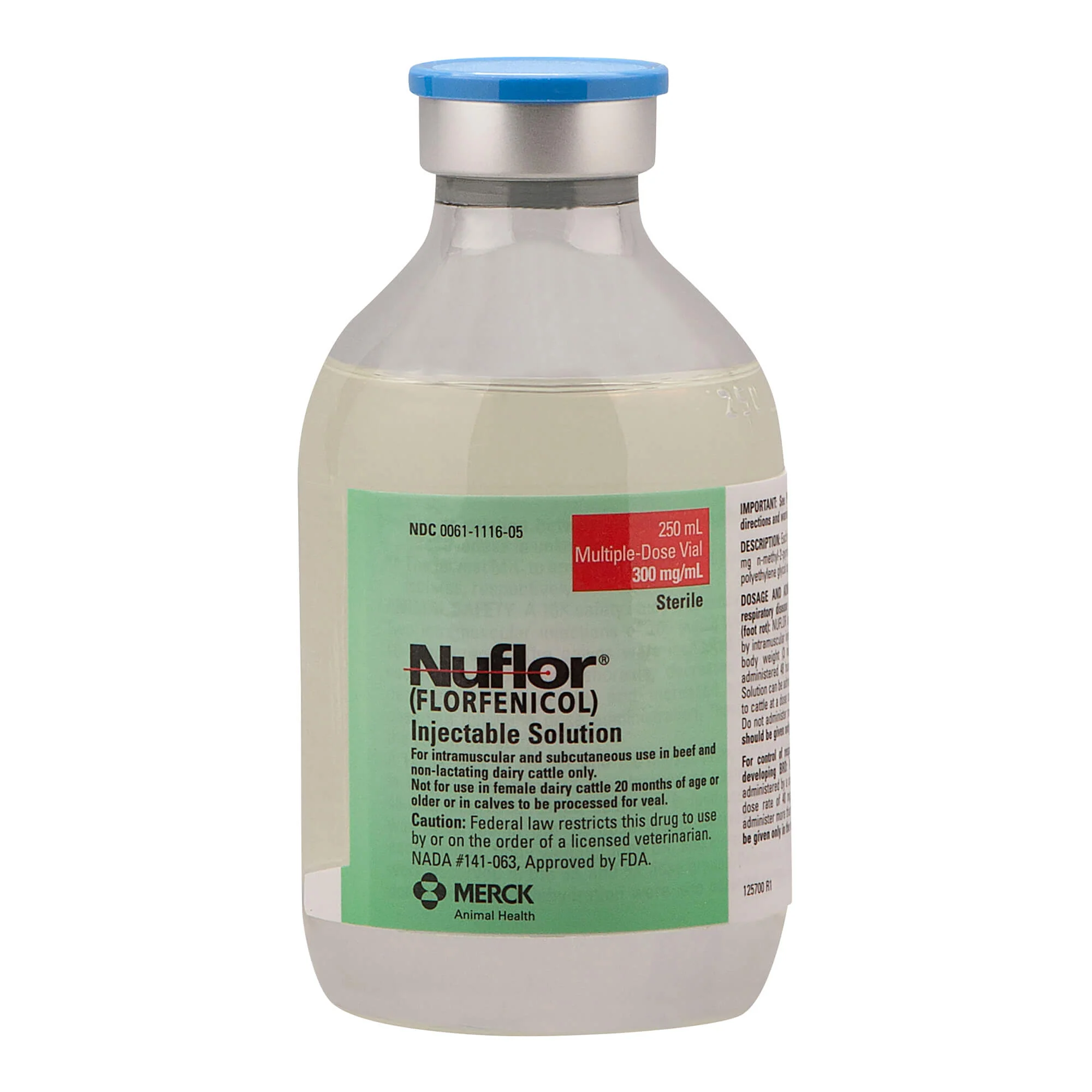 Rx Nuflor (florfenicol) Injectable Solution for Cattle - Healthber