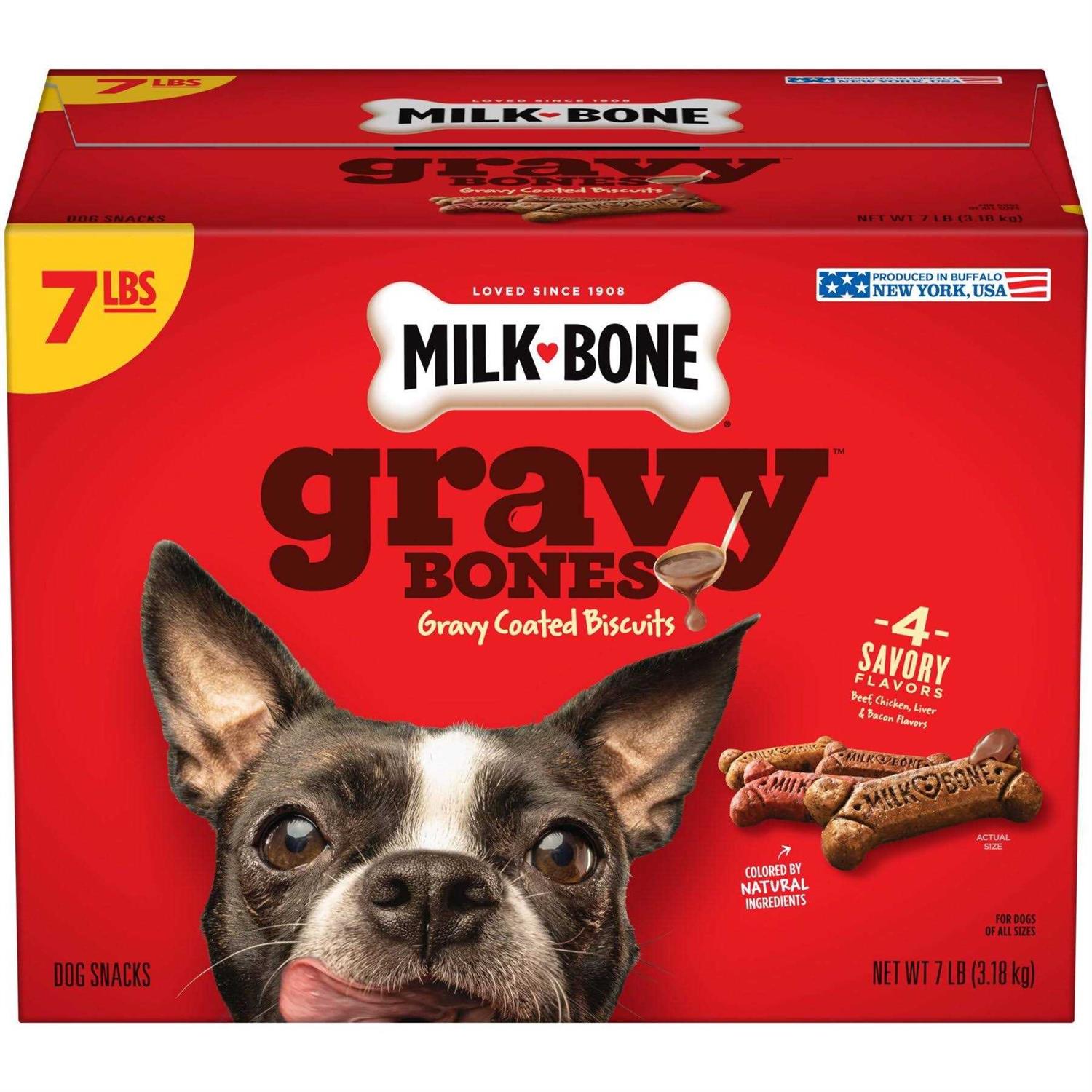 Milk-Bone GravyBones Dog Biscuits - Healthber