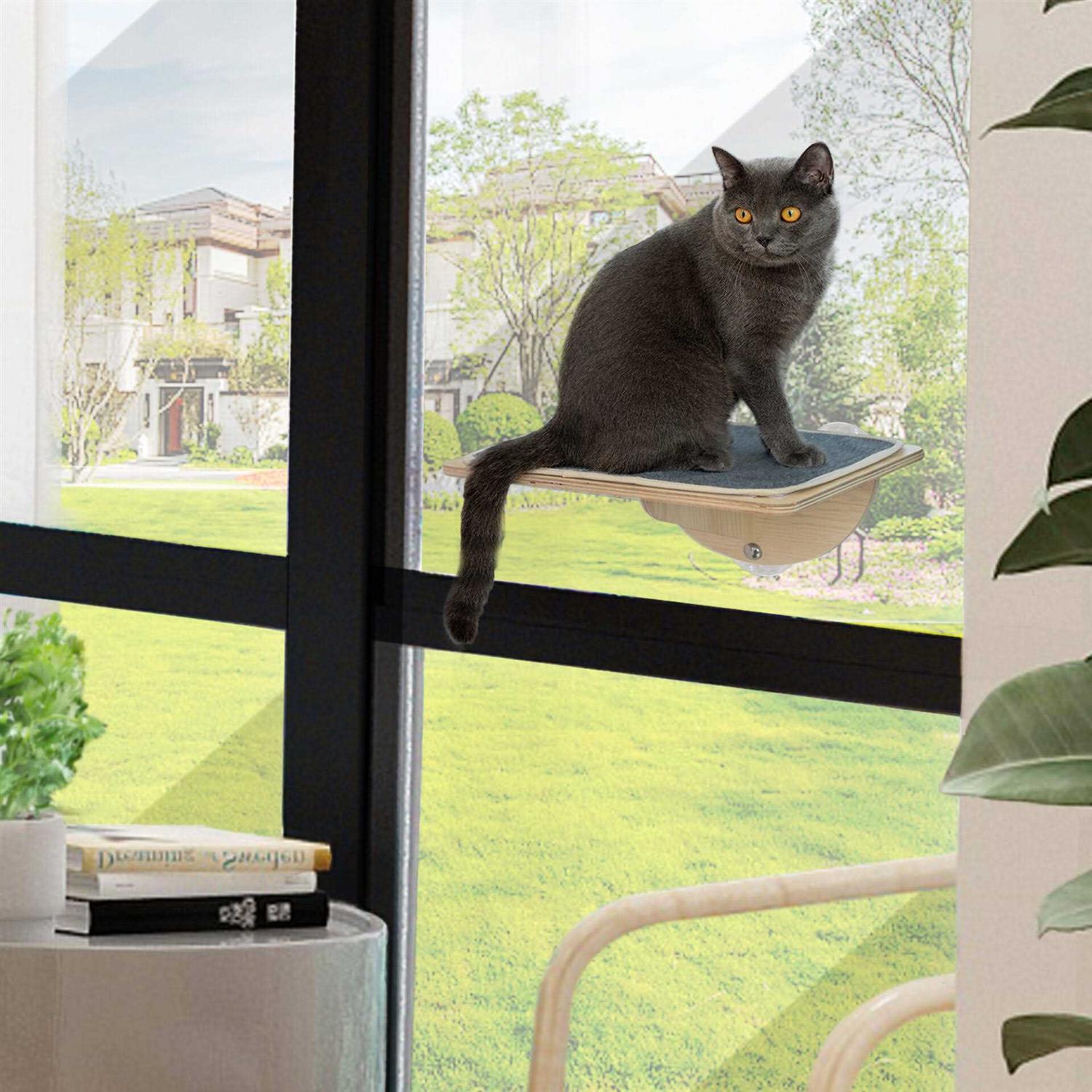 Coziwow Cat Window Perch with Suction Cups - Healthber