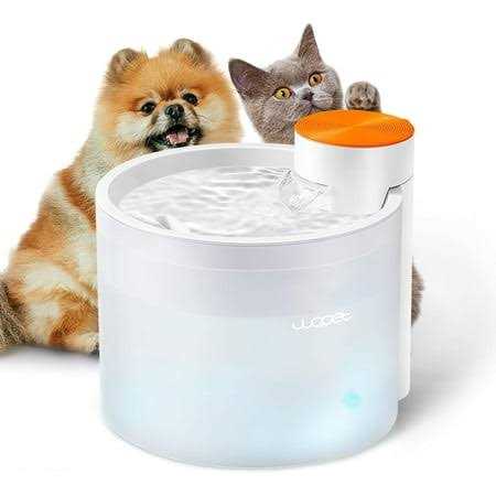 Wopet Pet Dog Cat Water Fountains Dispenser - Healthber