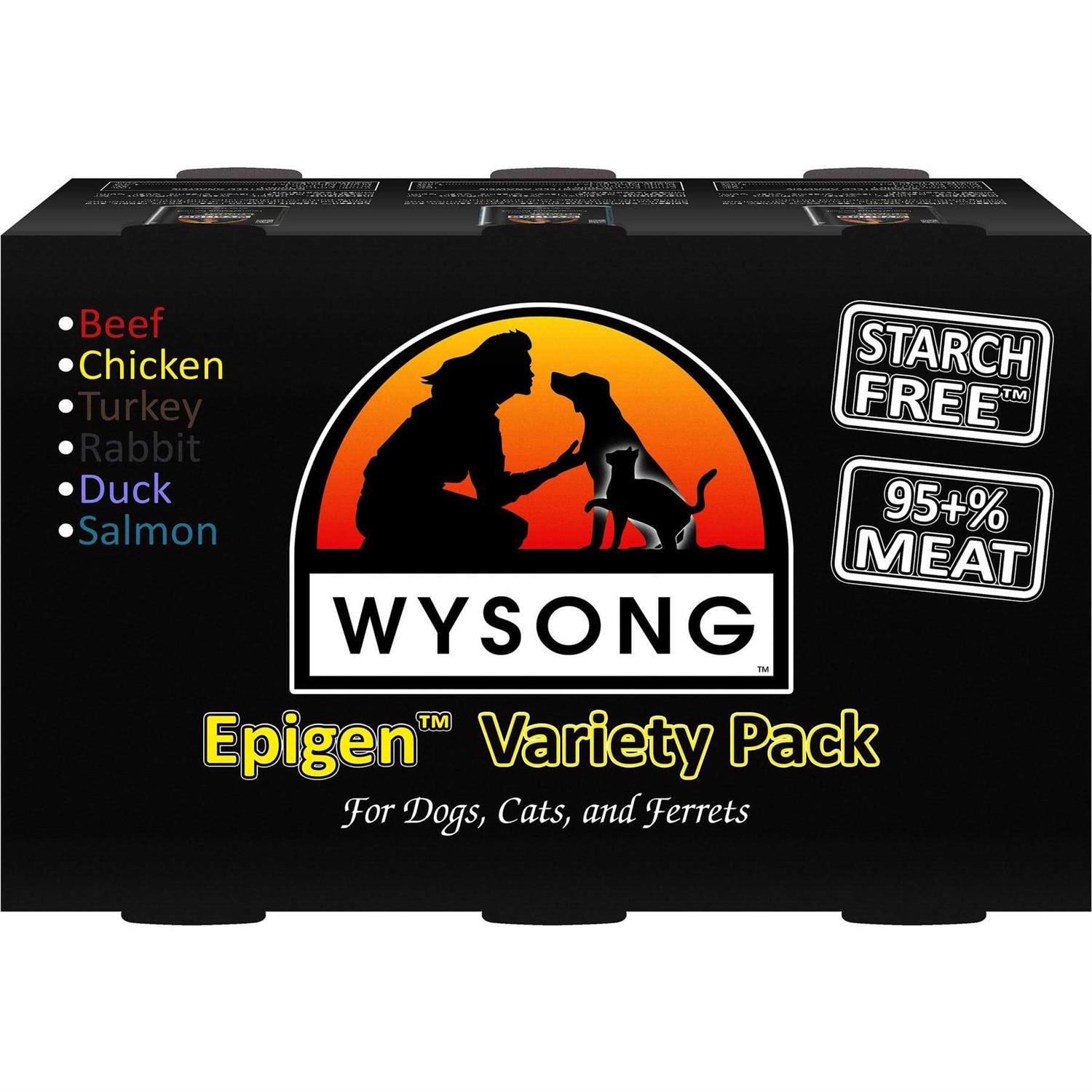 Wysong Epigen Variety Pack Canned Dog - Healthber