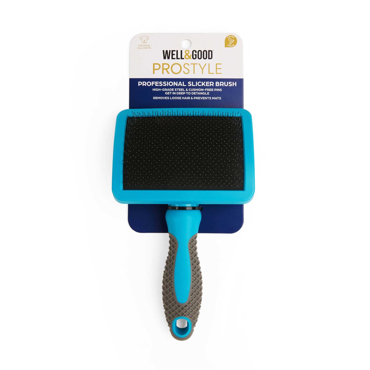 Well & Good Prostyle Slicker Brush for Dogs - Healthber
