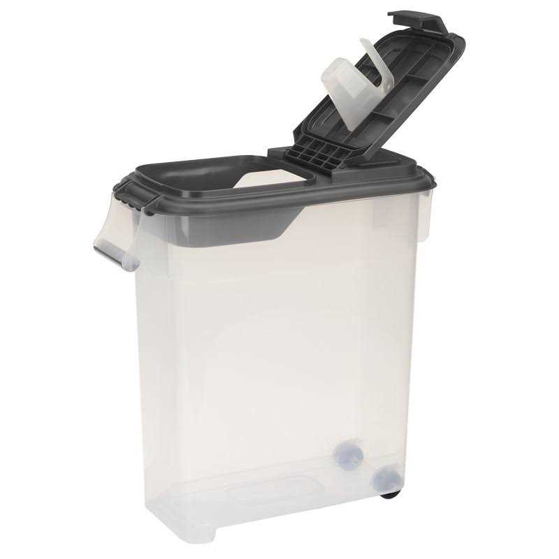 Buddeez 50 qt Roll-Away Pet Food Dispenser - Healthber
