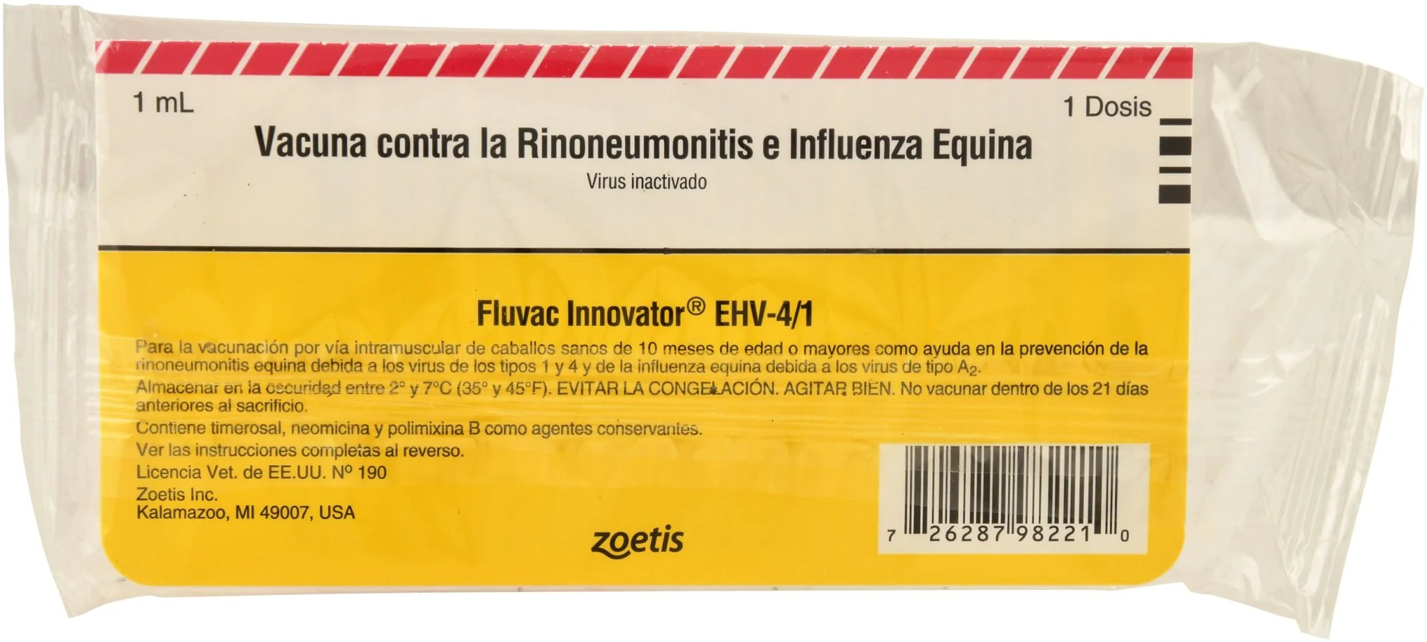 FluVac Innovator? EHV-4/1 - Healthber