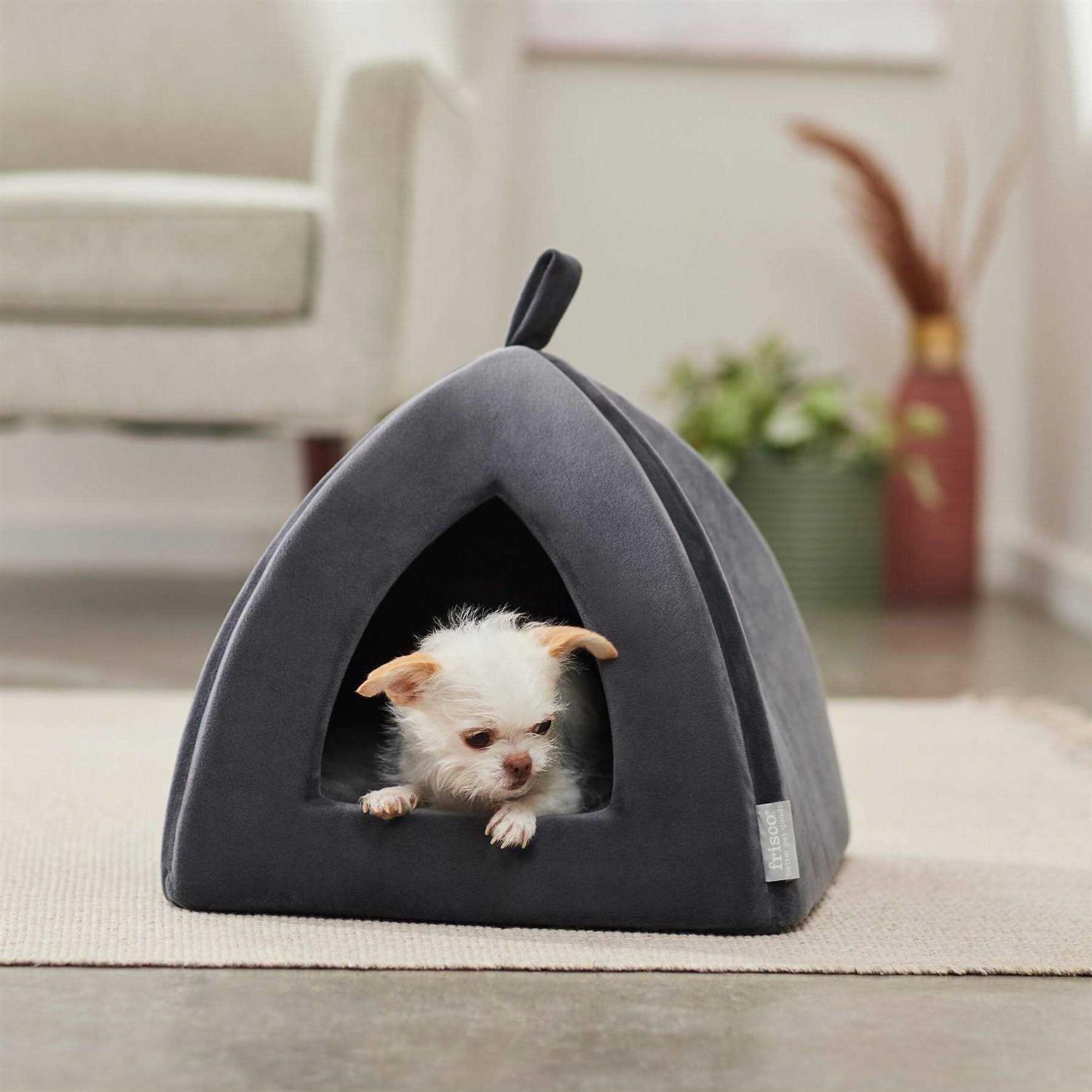 Frisco Covered Tent Cat & Dog Bed - Healthber