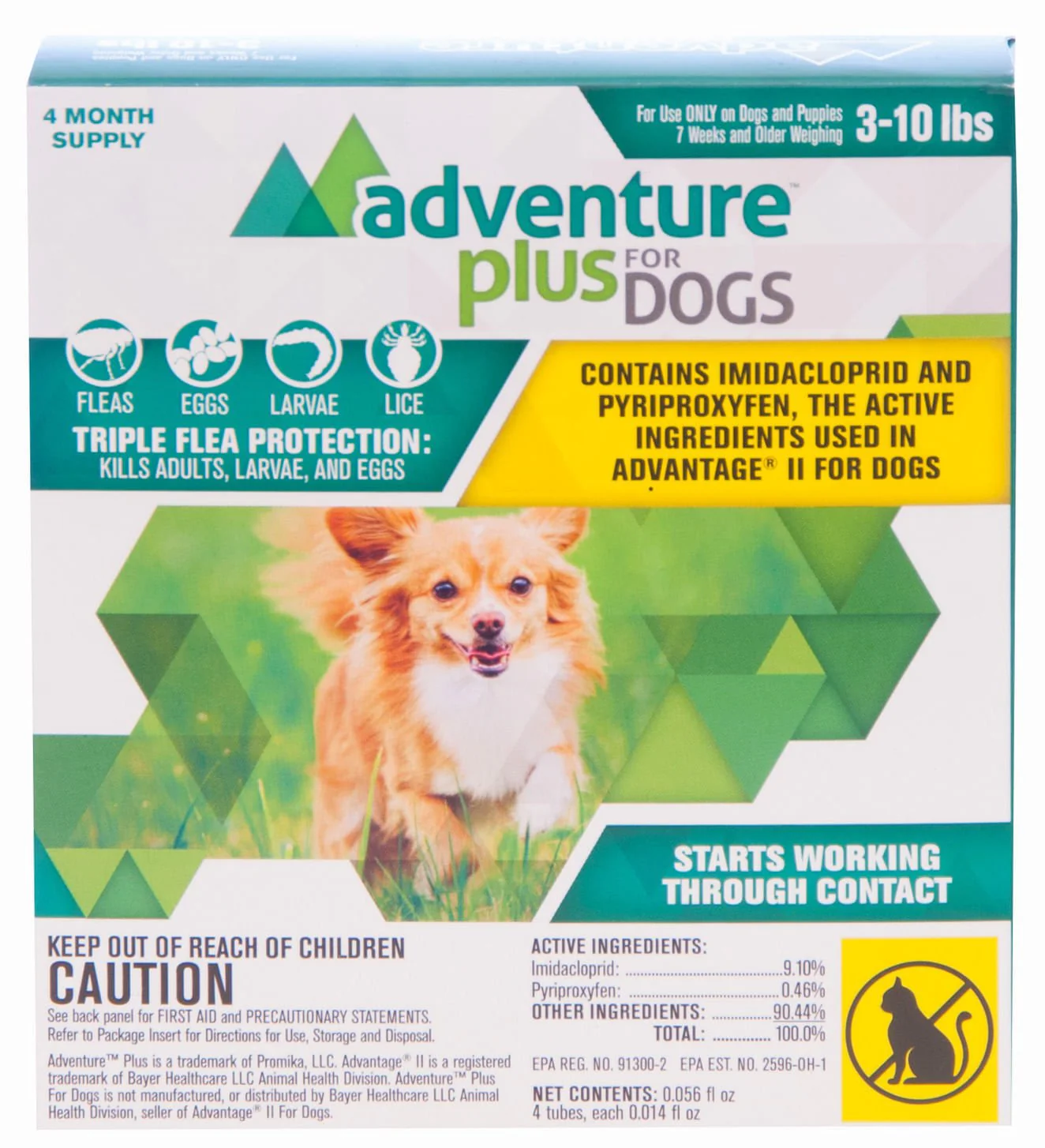 Adventure Plus for Dogs, 4 pk - Healthber