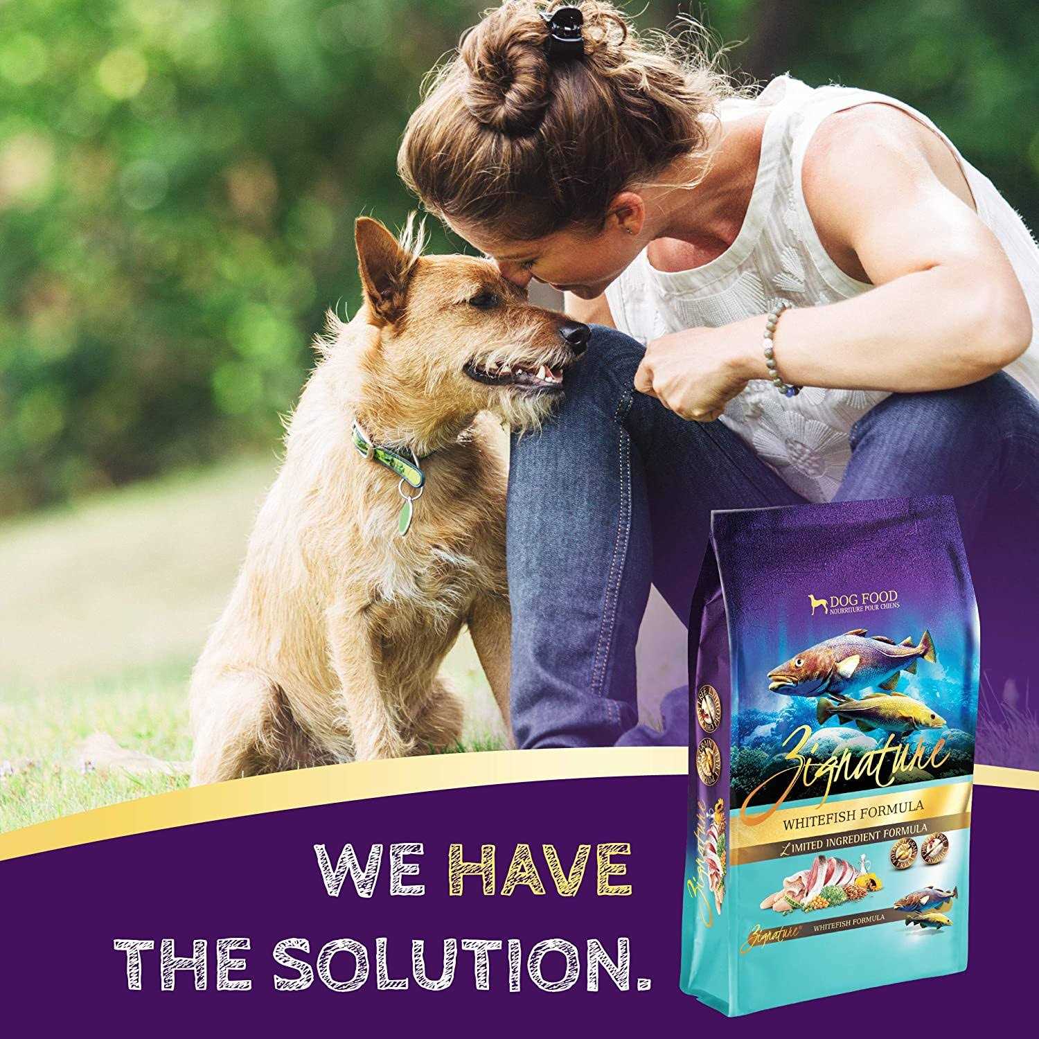 Zignature Limited Ingredient Whitefish Formula Dry Dog Food - Healthber
