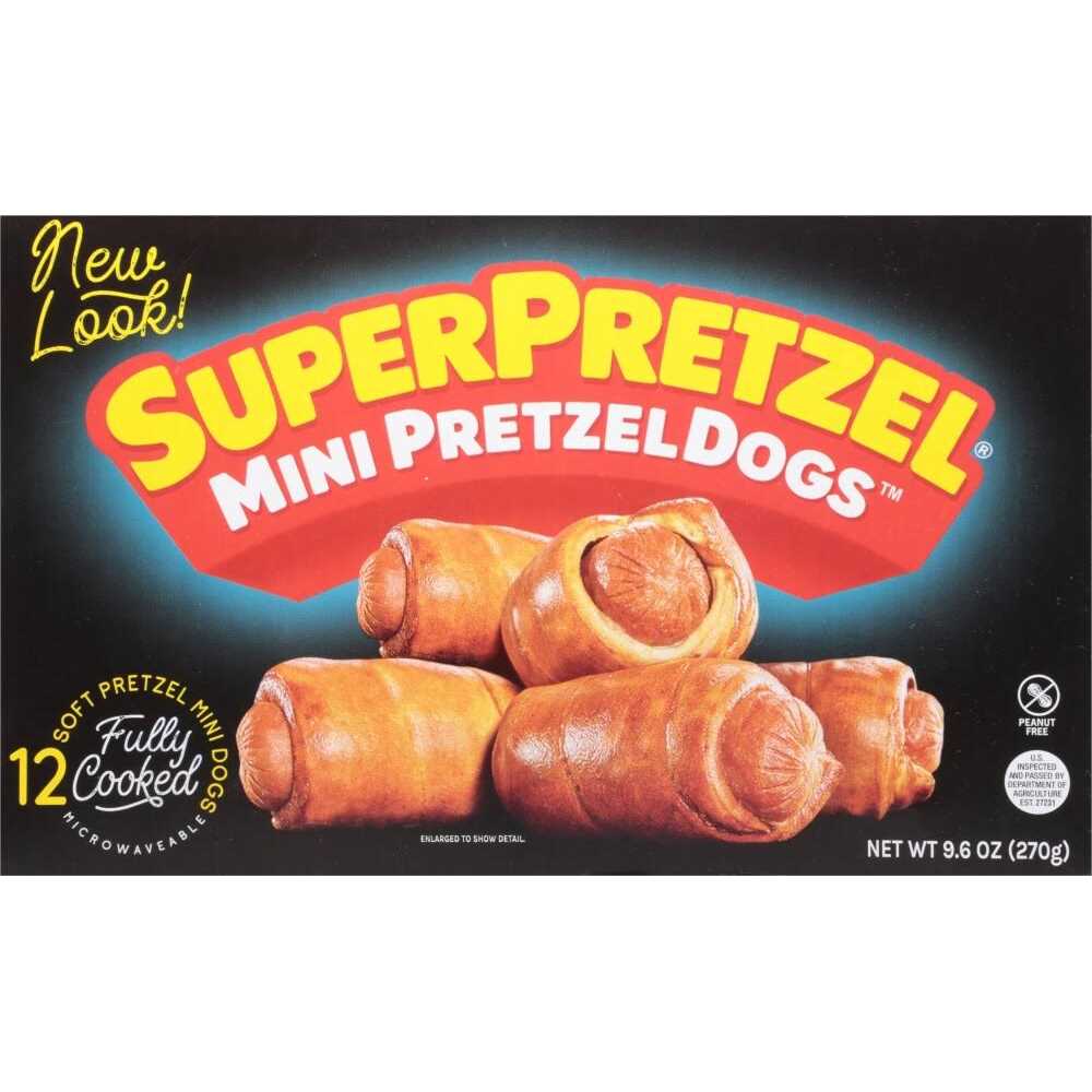 Superpretzel Mini Pretzeldogs - Healthber