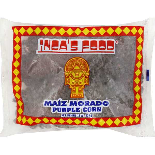 Incas Food Maiz Morado Purple Corn Cob - Healthber